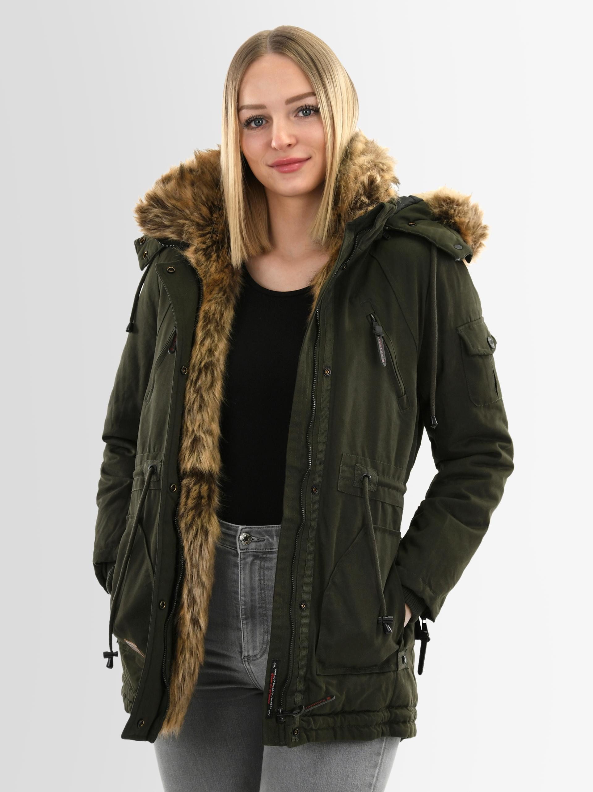 Navahoo Winterjacke Daria Winterjacke mit voluminösem