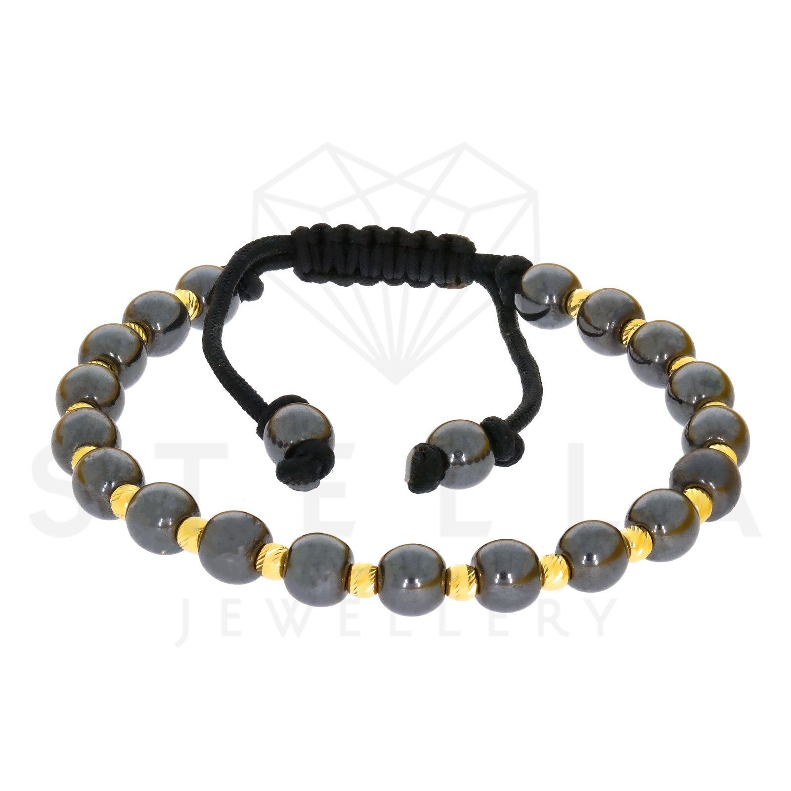 Stella-Jewellery Goldarmband Geflochten Armband mit 585