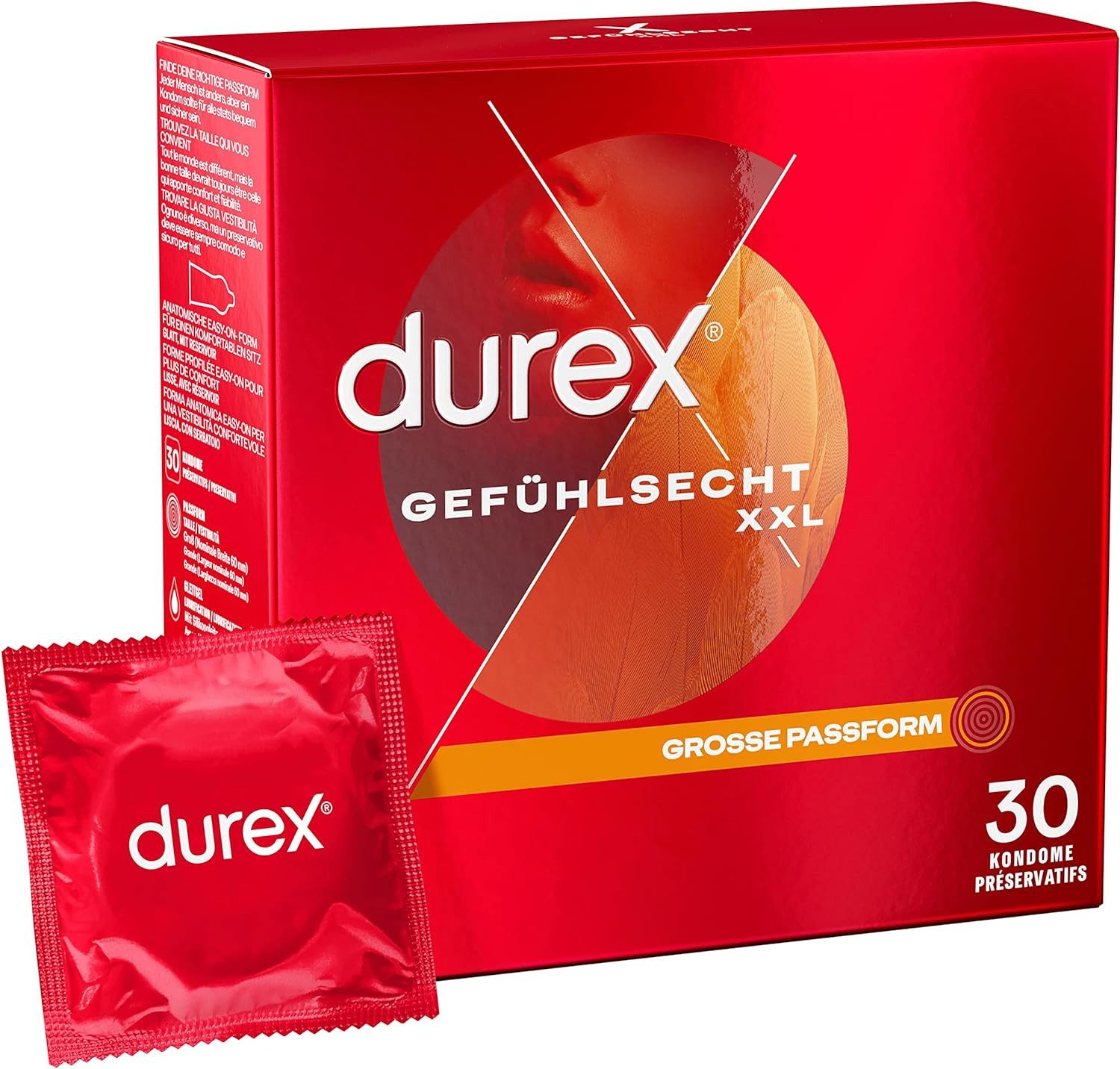 durex XXL-Kondome Gefühlsecht XXL – Dünne