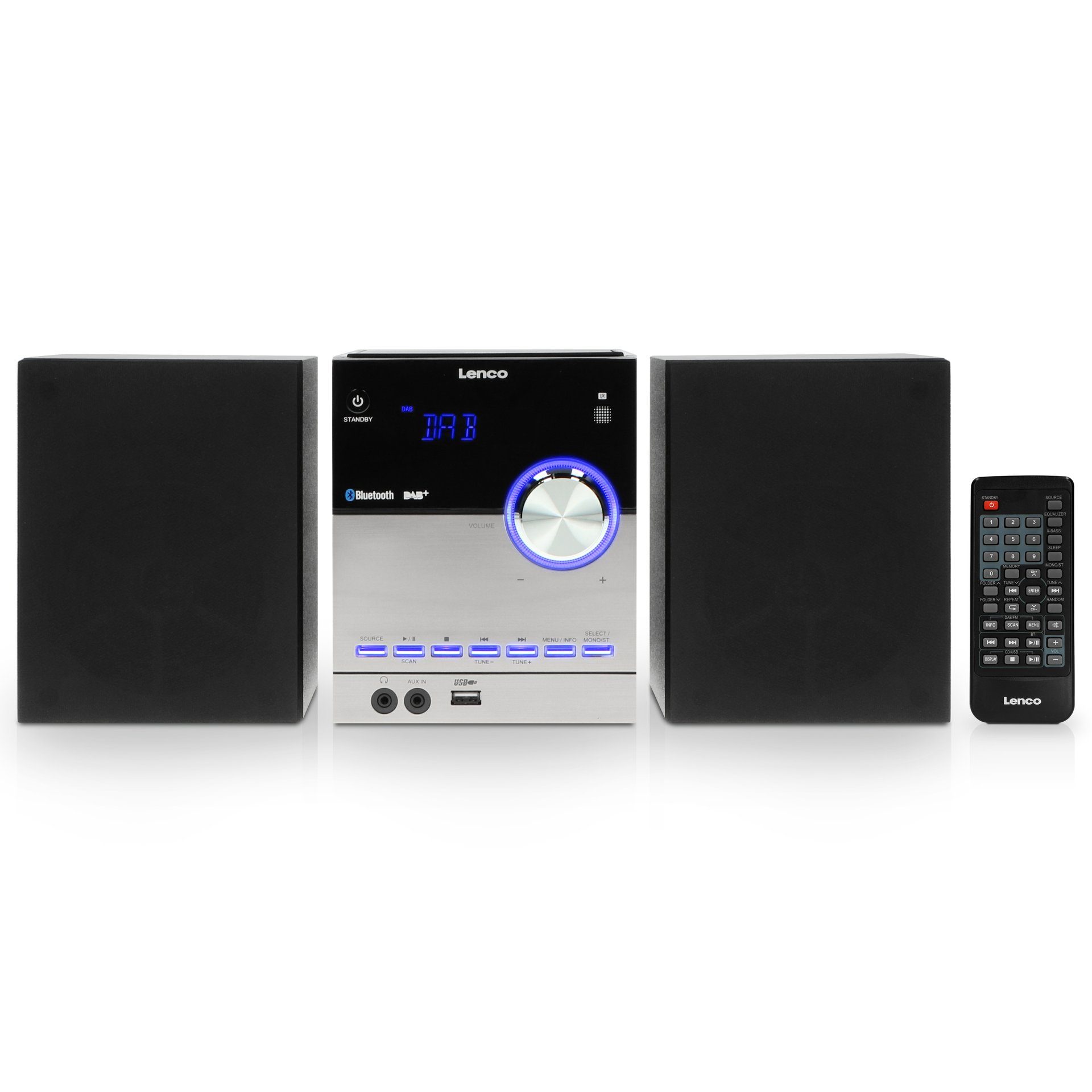 Lenco MC-150 Micro Stereoanlage mit DAB+,