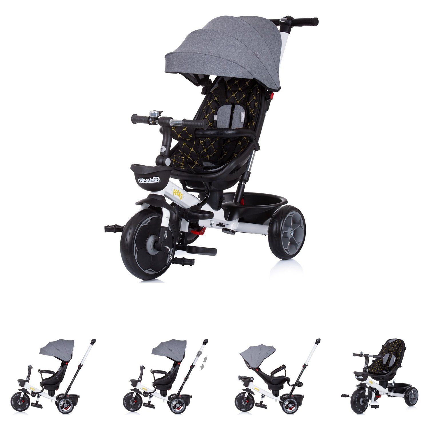 Chipolino Dreirad Tricycle 4 in 1