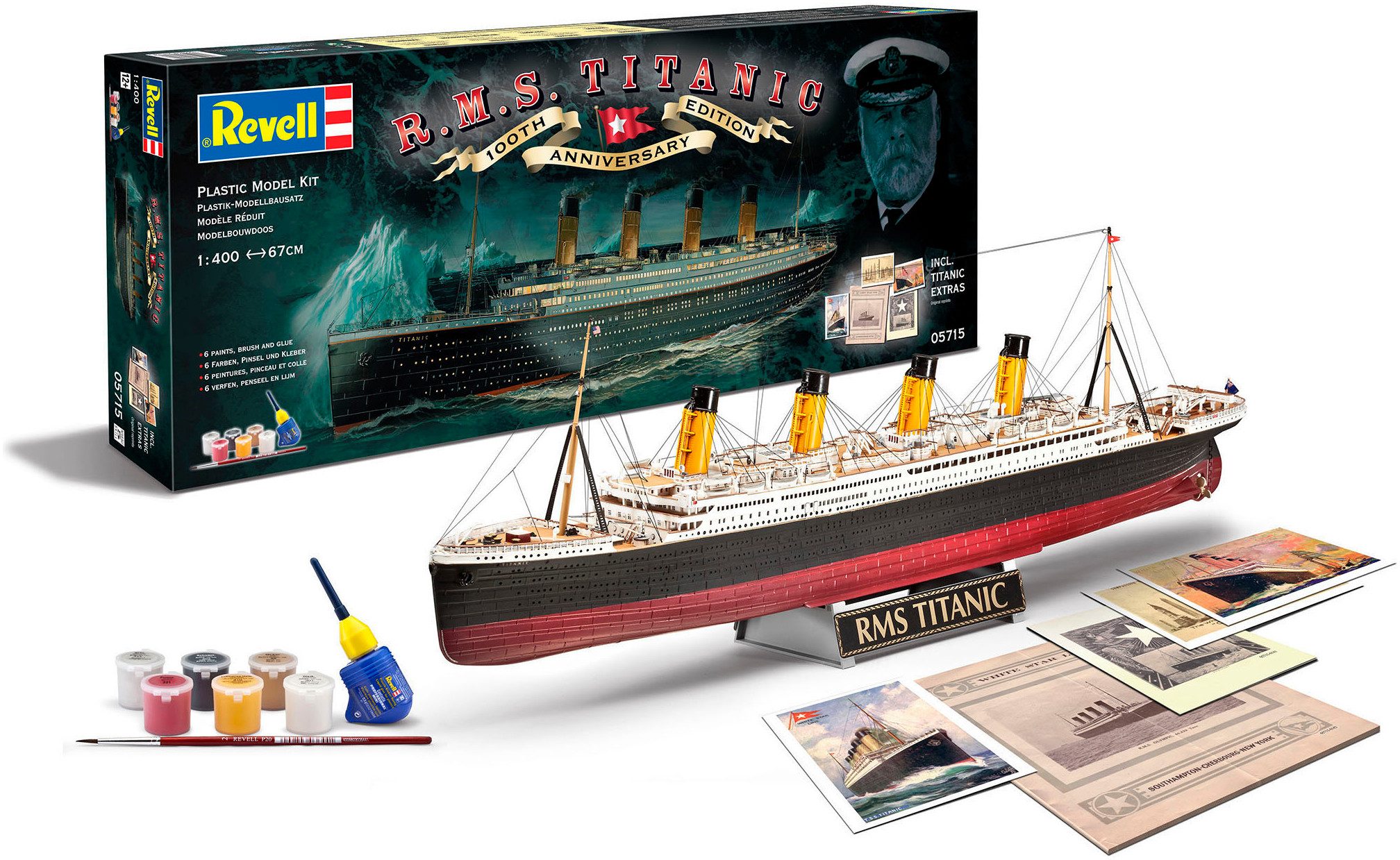 Revell® Modellbausatz Geschenkset 100 Jahre R.M.S.