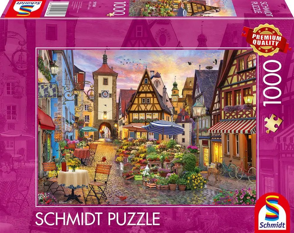 Schmidt Spiele Puzzle Romantisches Bayern, Rothenburg