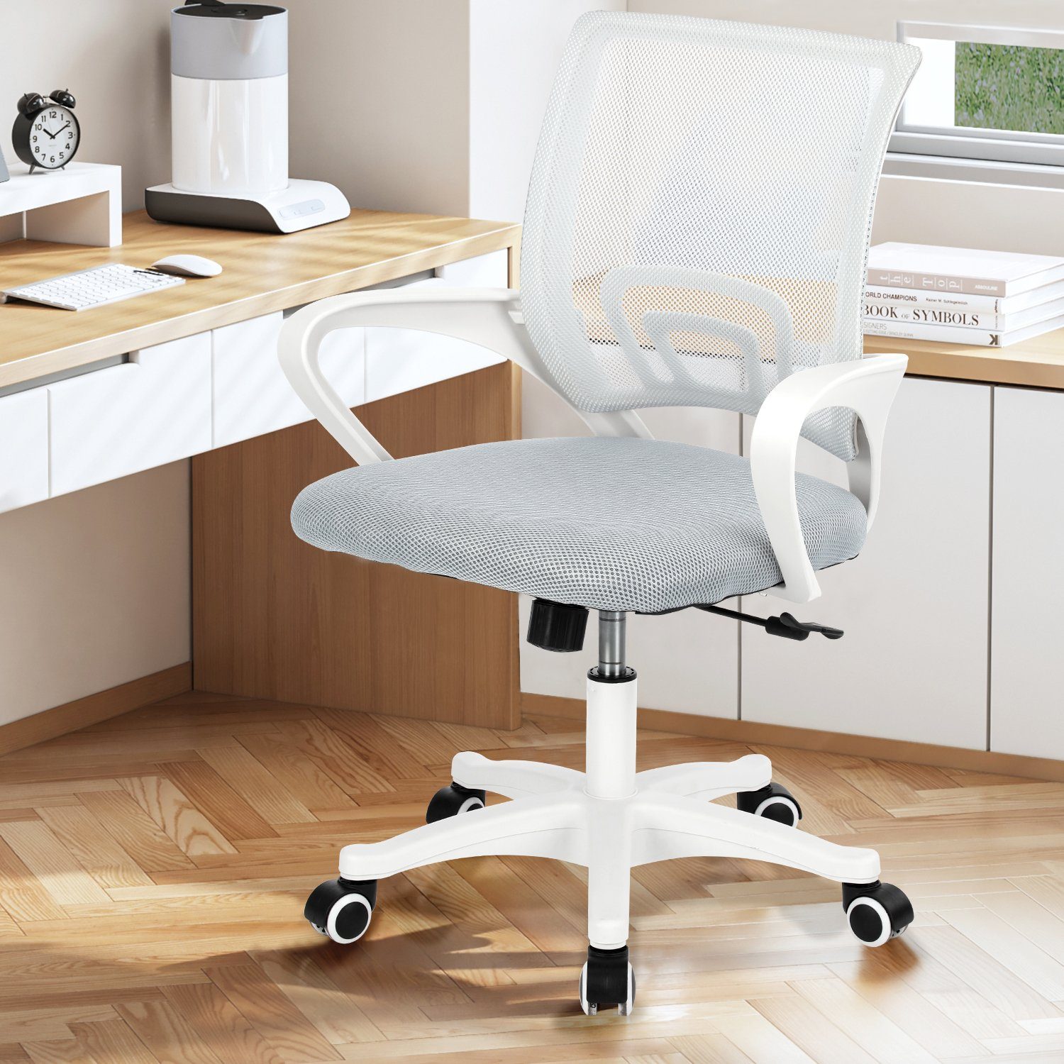 oyajia Bürostuhl Ergonomischer Schreibtischstuhl, Atmungsaktiv Bürostuhl