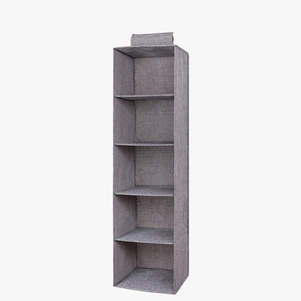 GarveeMore Küchenregal Hängender Kleiderschrank Organizer 5Regal