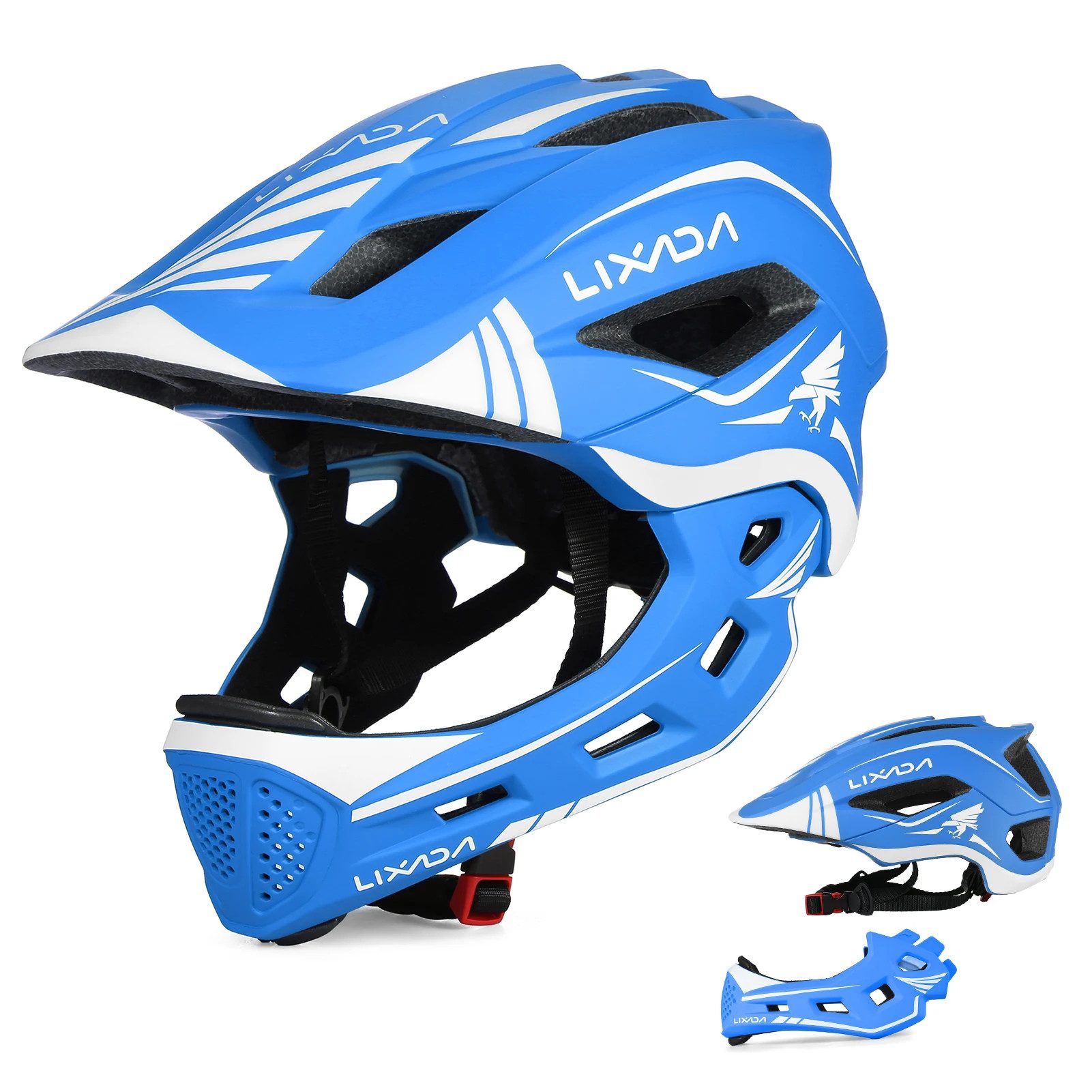 Lixada Kinderfahrradhelm Kinderfahrradhelm Fahrradhelm Kinder Fullface