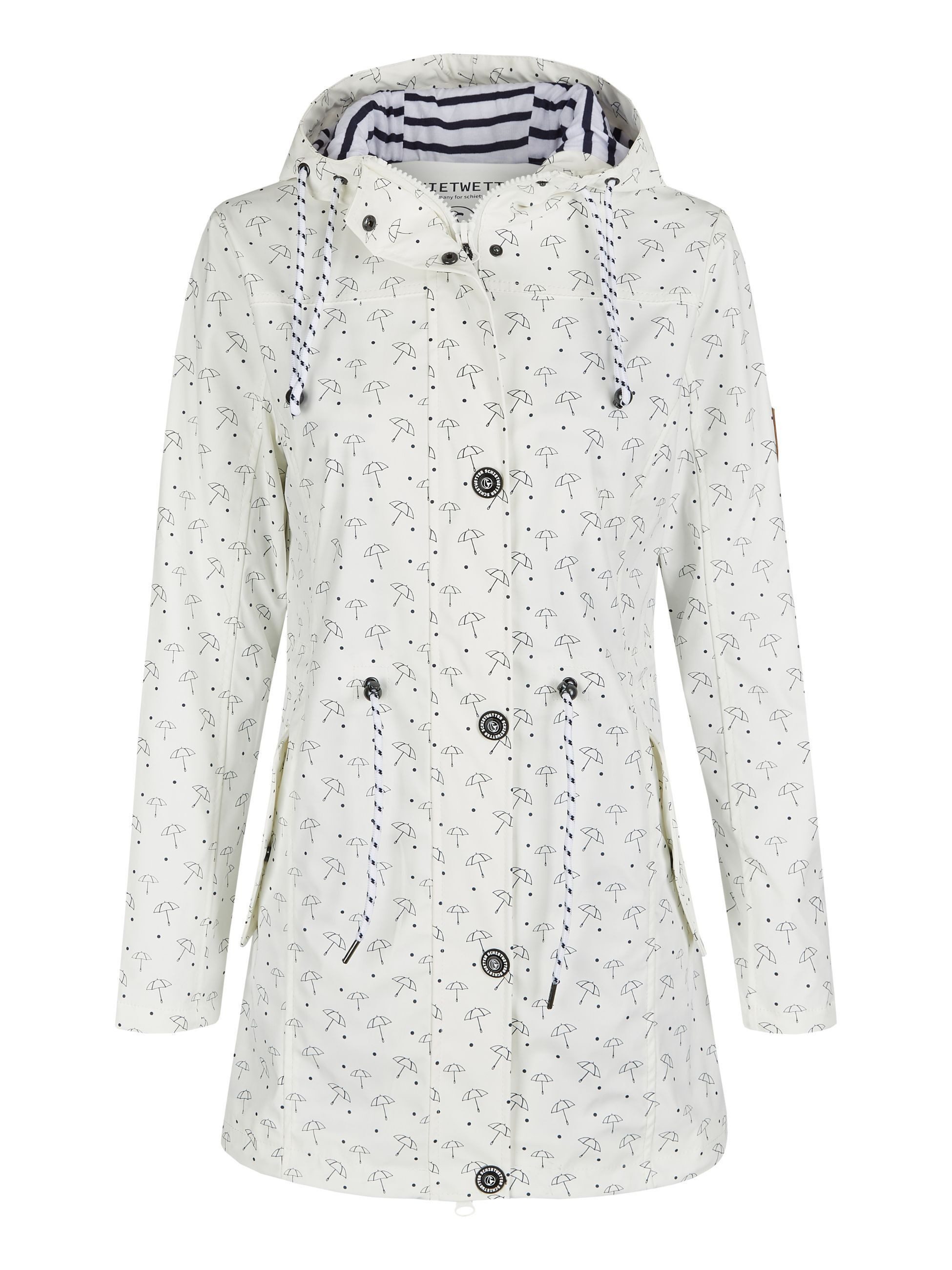 Schietwetter Regenjacke Damen Regenjacke Kiel wasserdicht,
