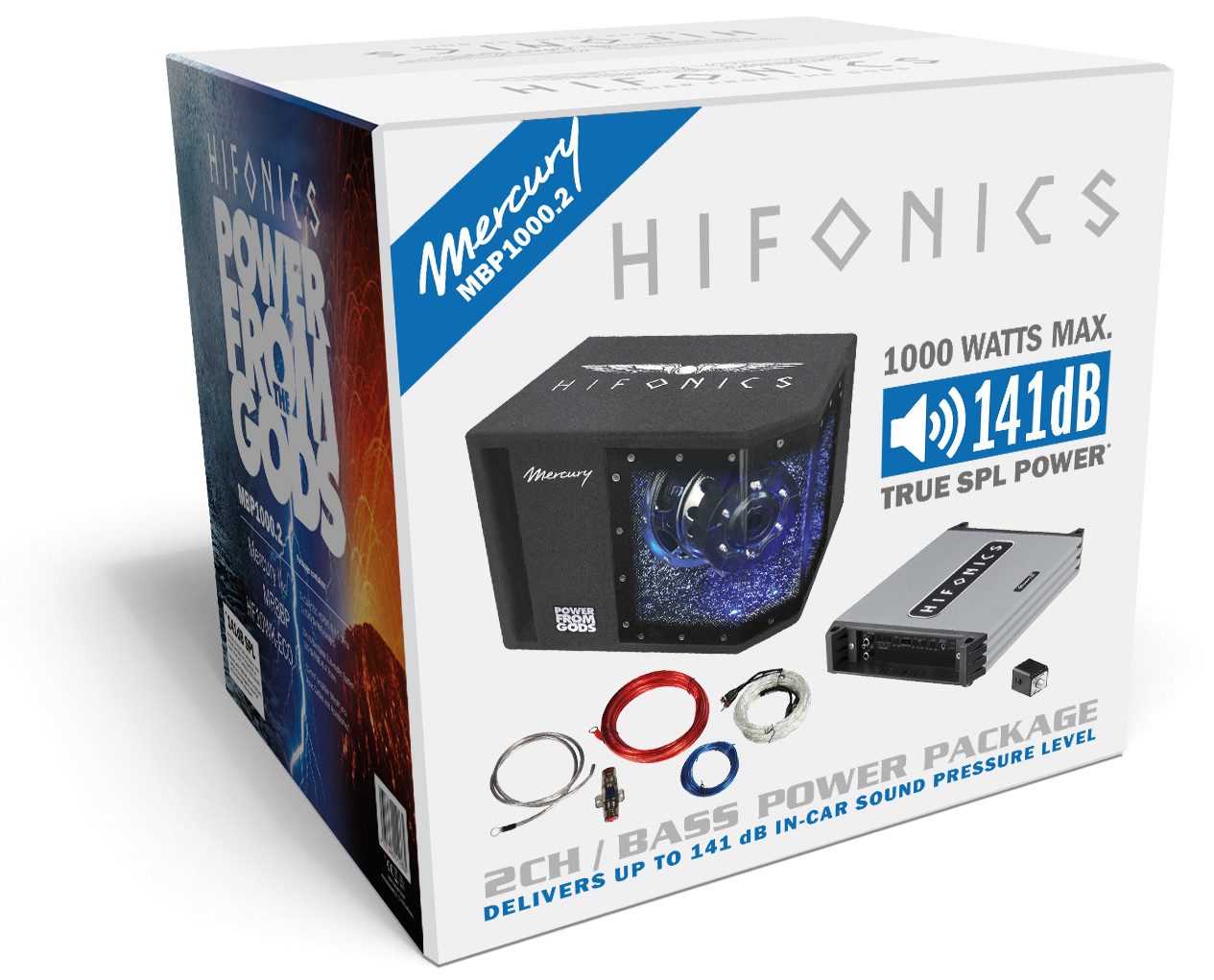 Hifonics MBP1000.2 Auto-Subwoofer