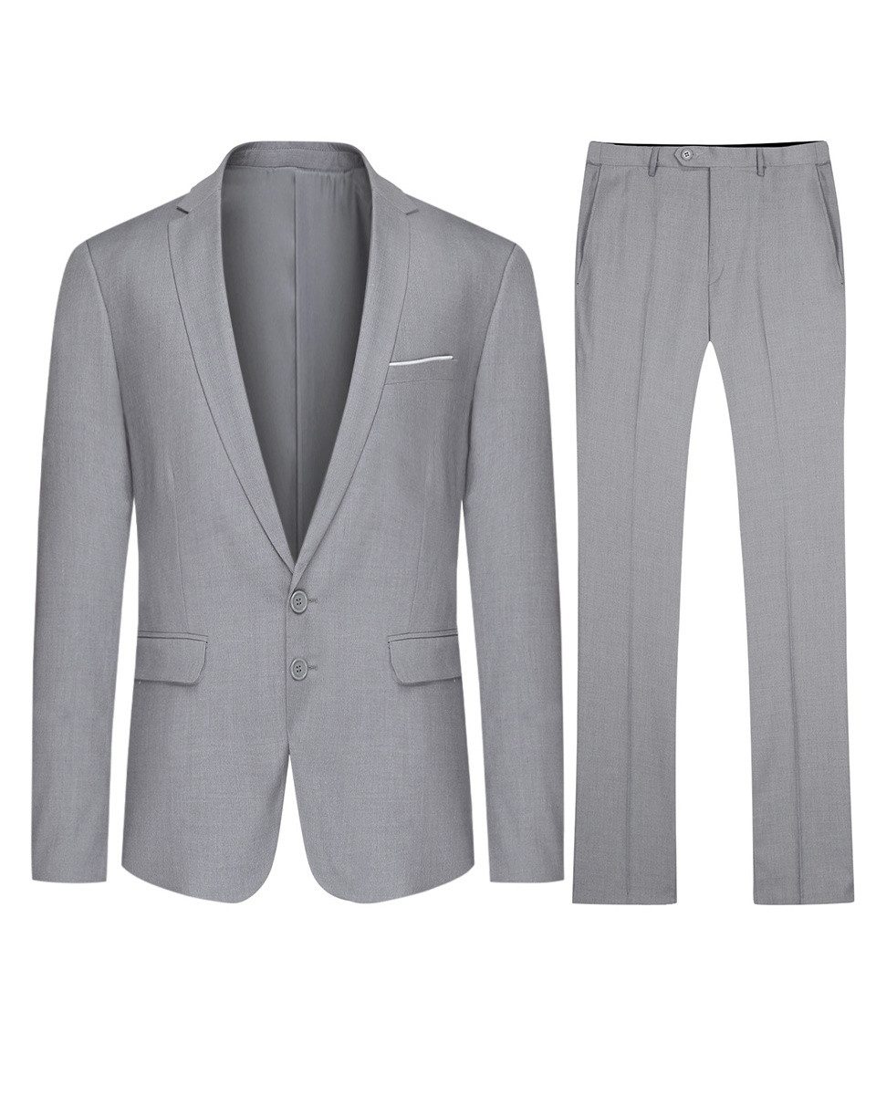 Allthemen Anzug (2 tlg) Herren Slim