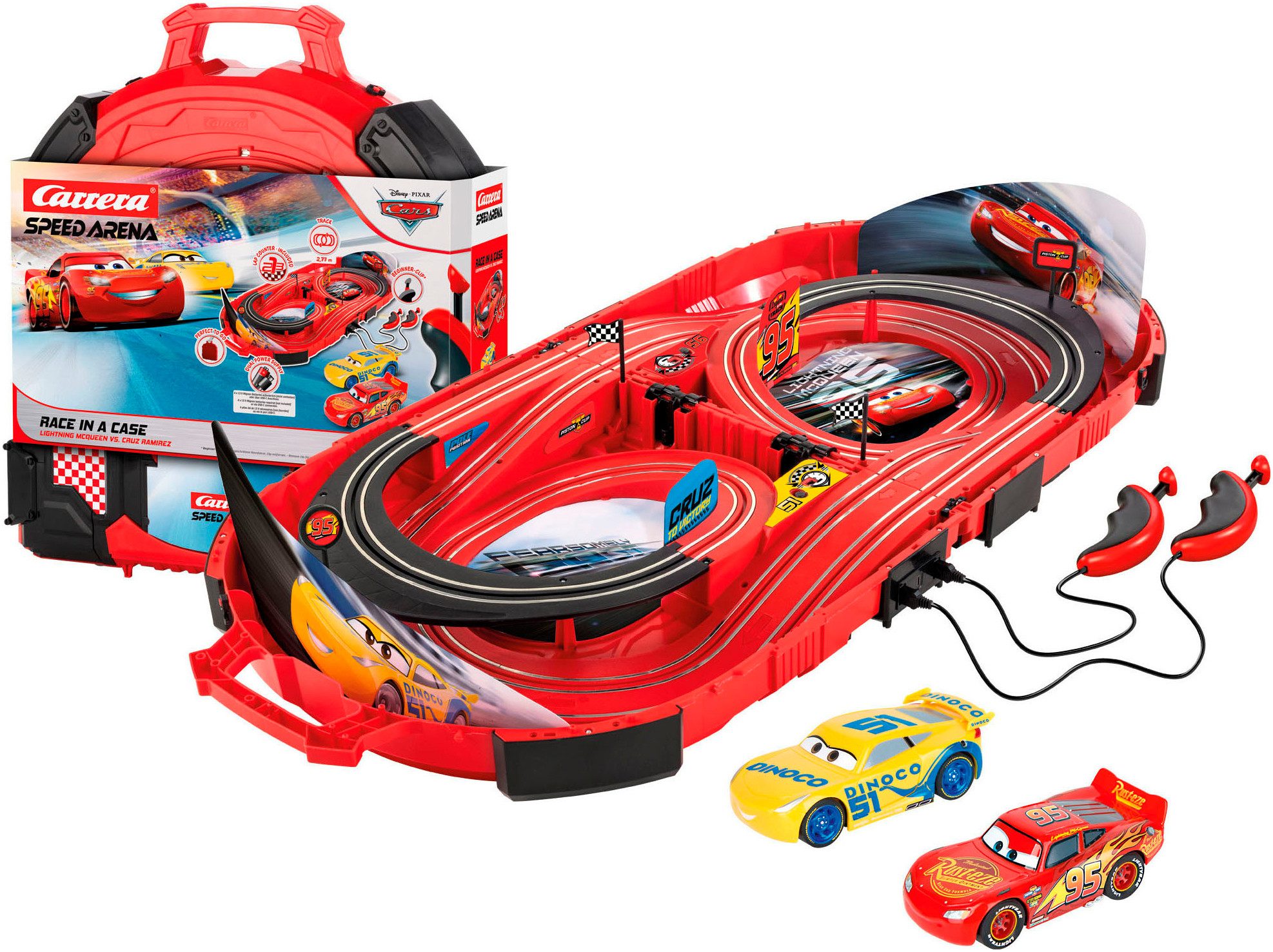 Carrera® Autorennbahn Carrera SPEED ARENA Disney