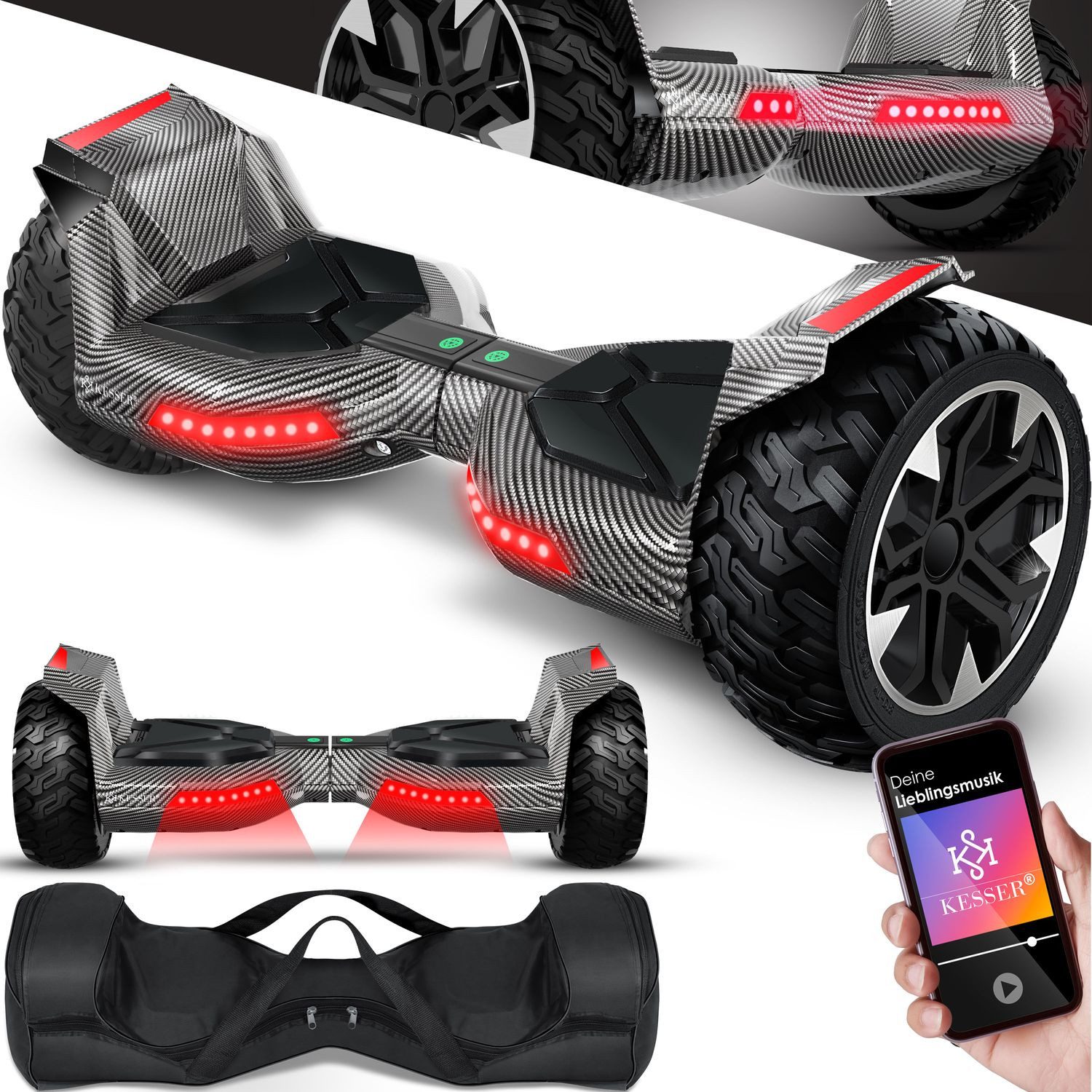 KESSER Balancetrainer, Hoverboard 8,5 Zoll 800