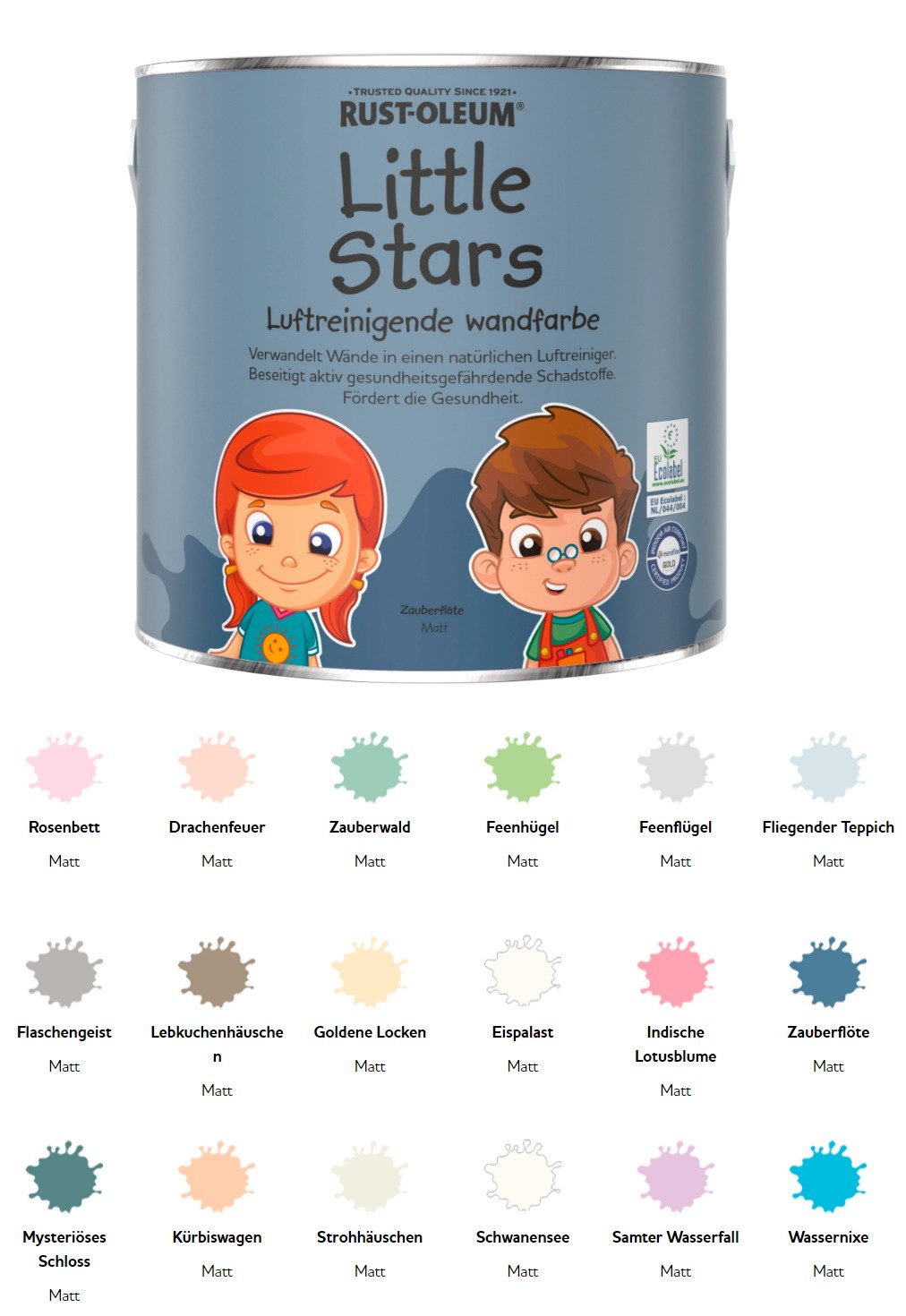 Alpina Wandfarbe Little Stars 2,5 L.