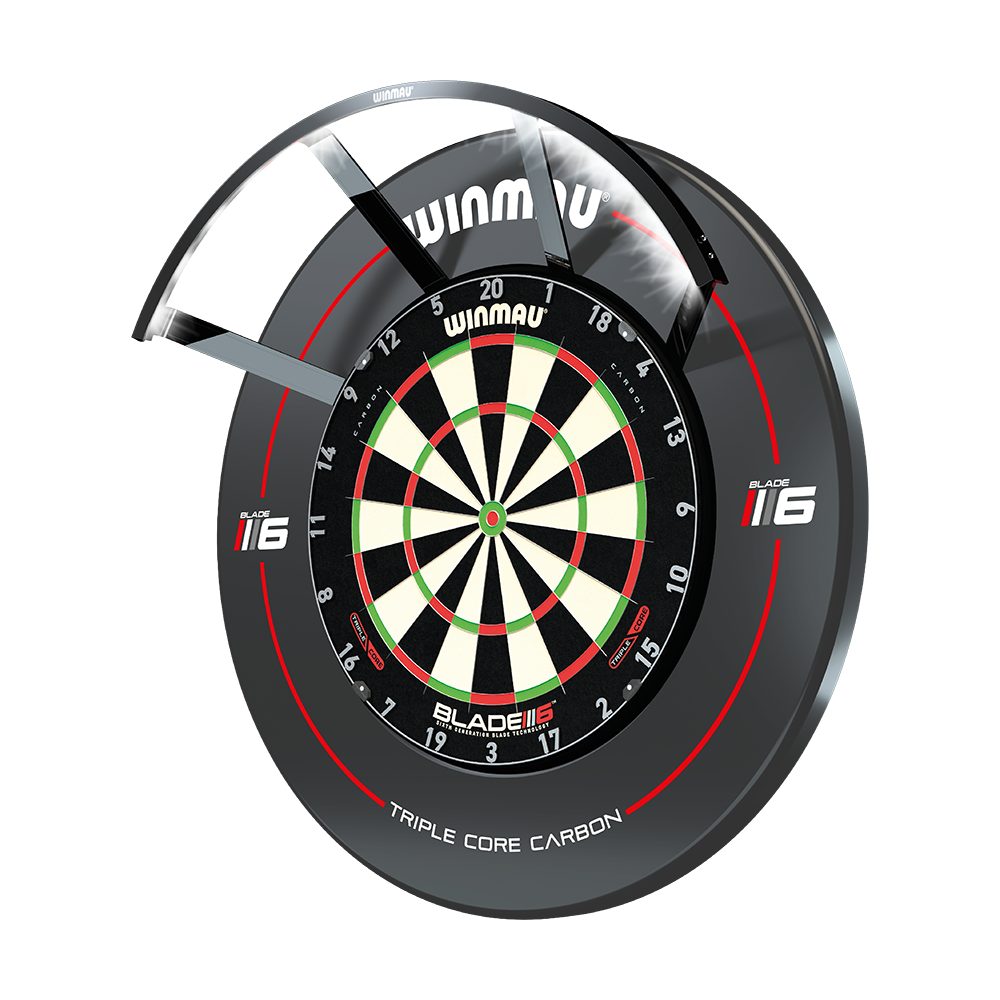 Winmau Dartscheibe Winmau Polaris 120° LED
