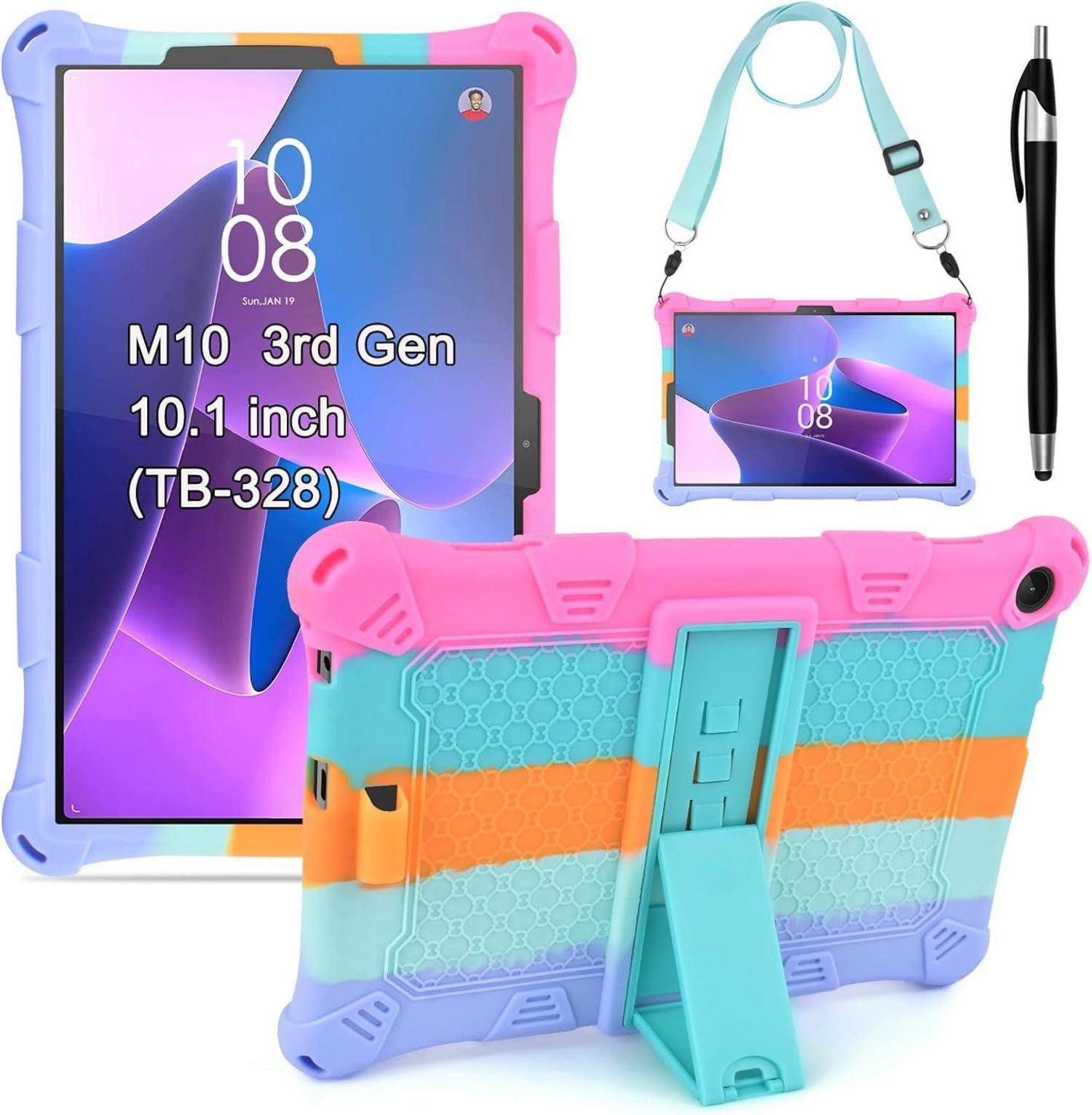 LuxusKollektion Tablet-Hülle Kinder Silikon Hülle Lenovo