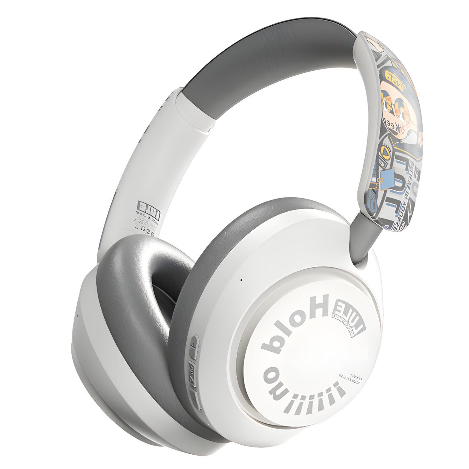 ibettertec On-Ear-Kopfhörer, Noise Cancelling Kopfhörer, Bluetooth-Kopfhörer