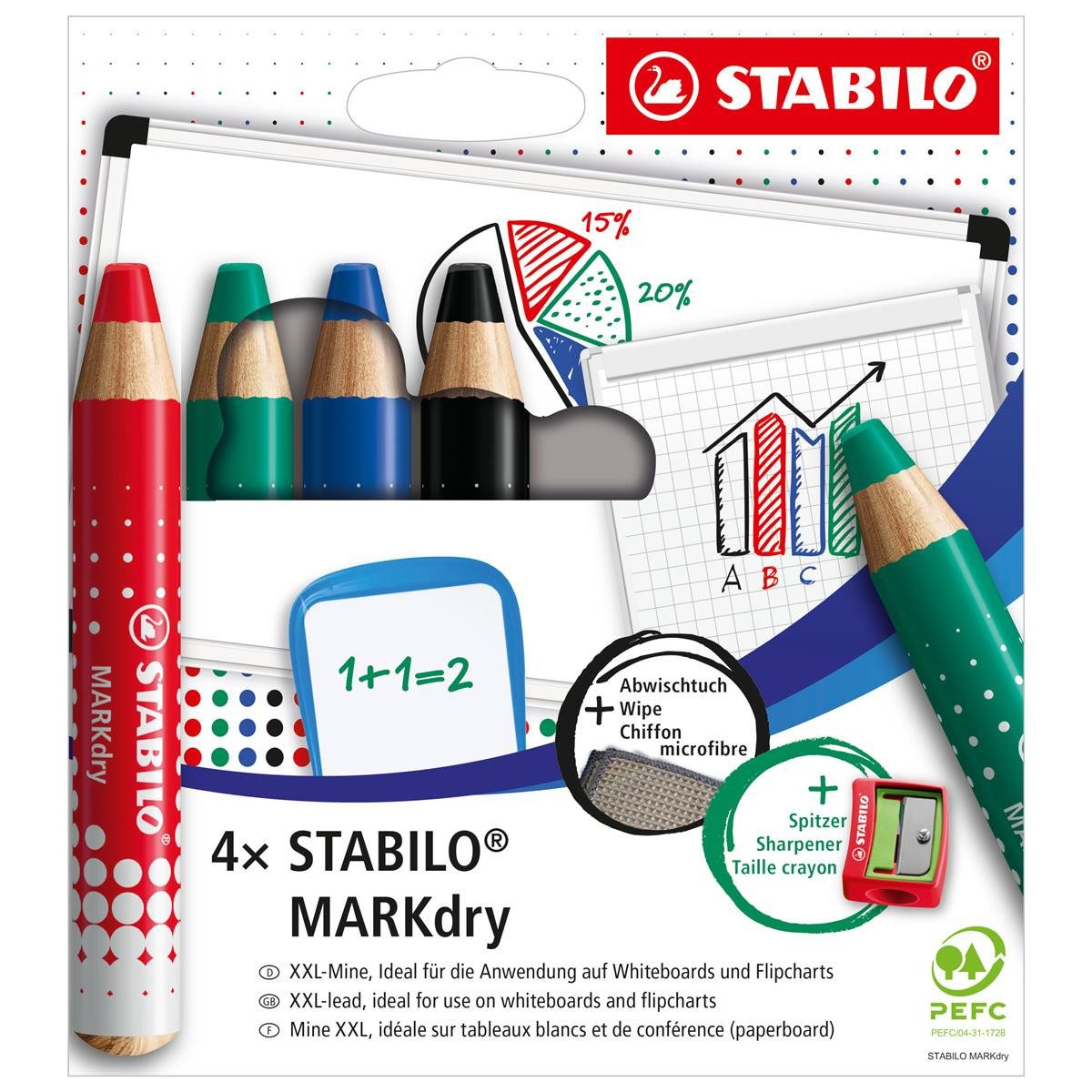 STABILO Whiteboard Marker STABILO MARKdry Whiteboardmarker