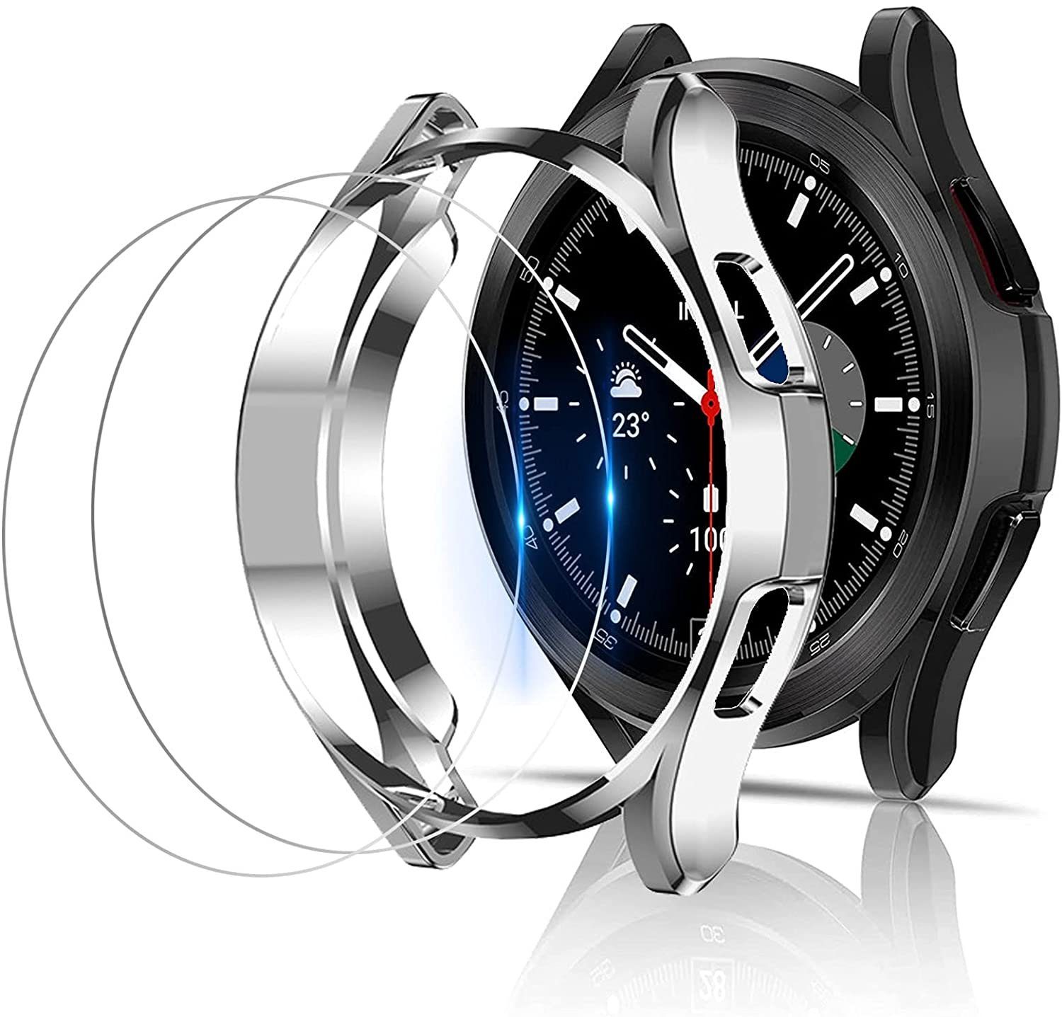 MSM Smartwatch-Hülle Hülle für Samsung Galaxy