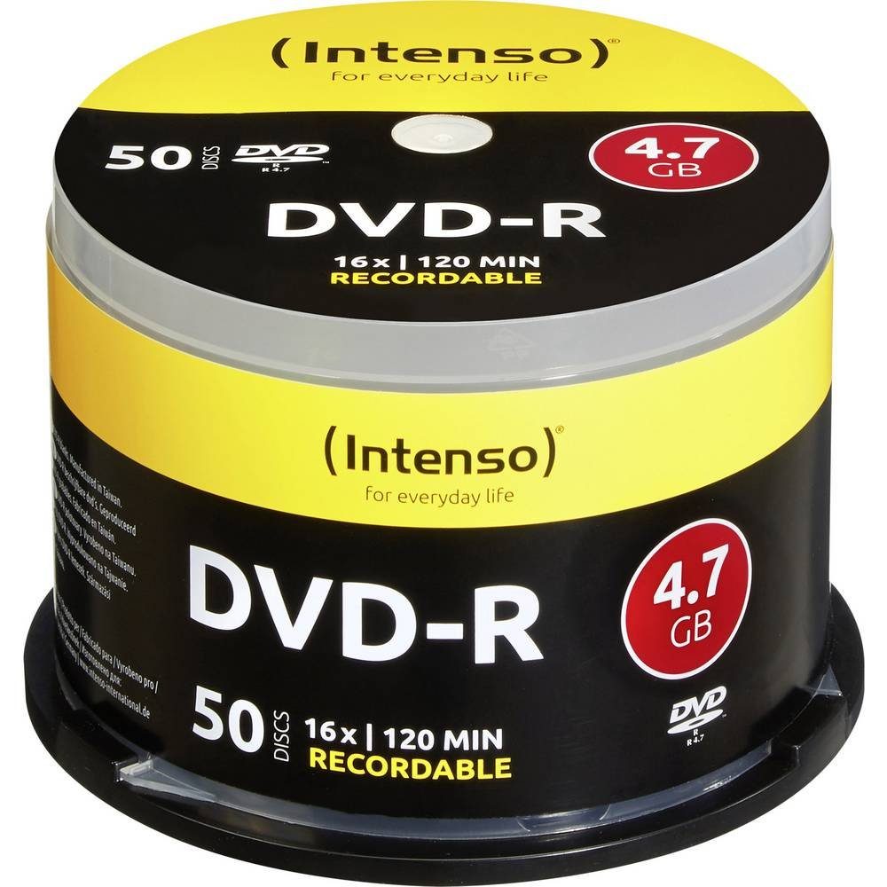 Intenso DVD-Rohling DVD-R 4.7 GB 16X