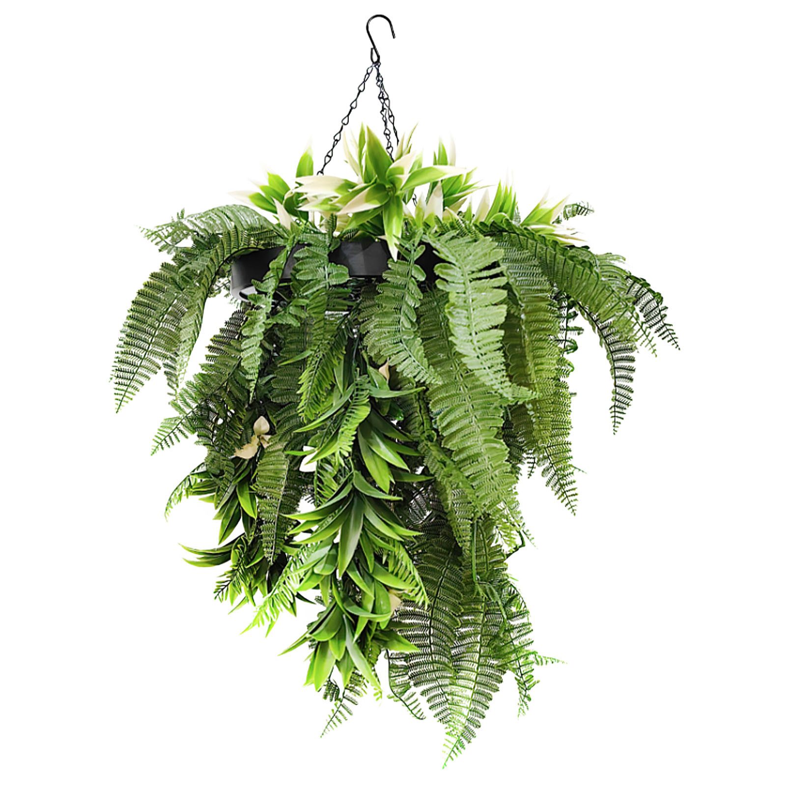 Kunstpflanze Hängepflanze Rainforest, pflegeleichte Dekoration, Floordirekt,