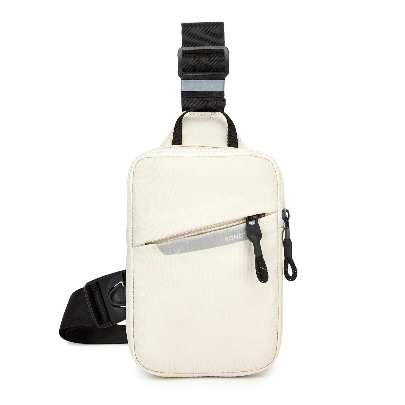 KONO Umhängetasche Herren Brusttasche Herren Sling