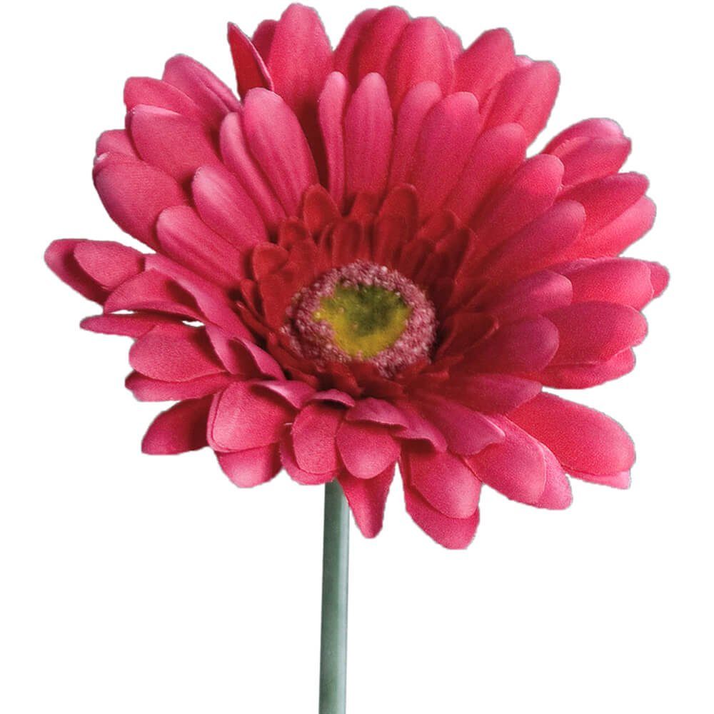 Kunstblume Gerbera Kunstblumen Blüten 1 Stk