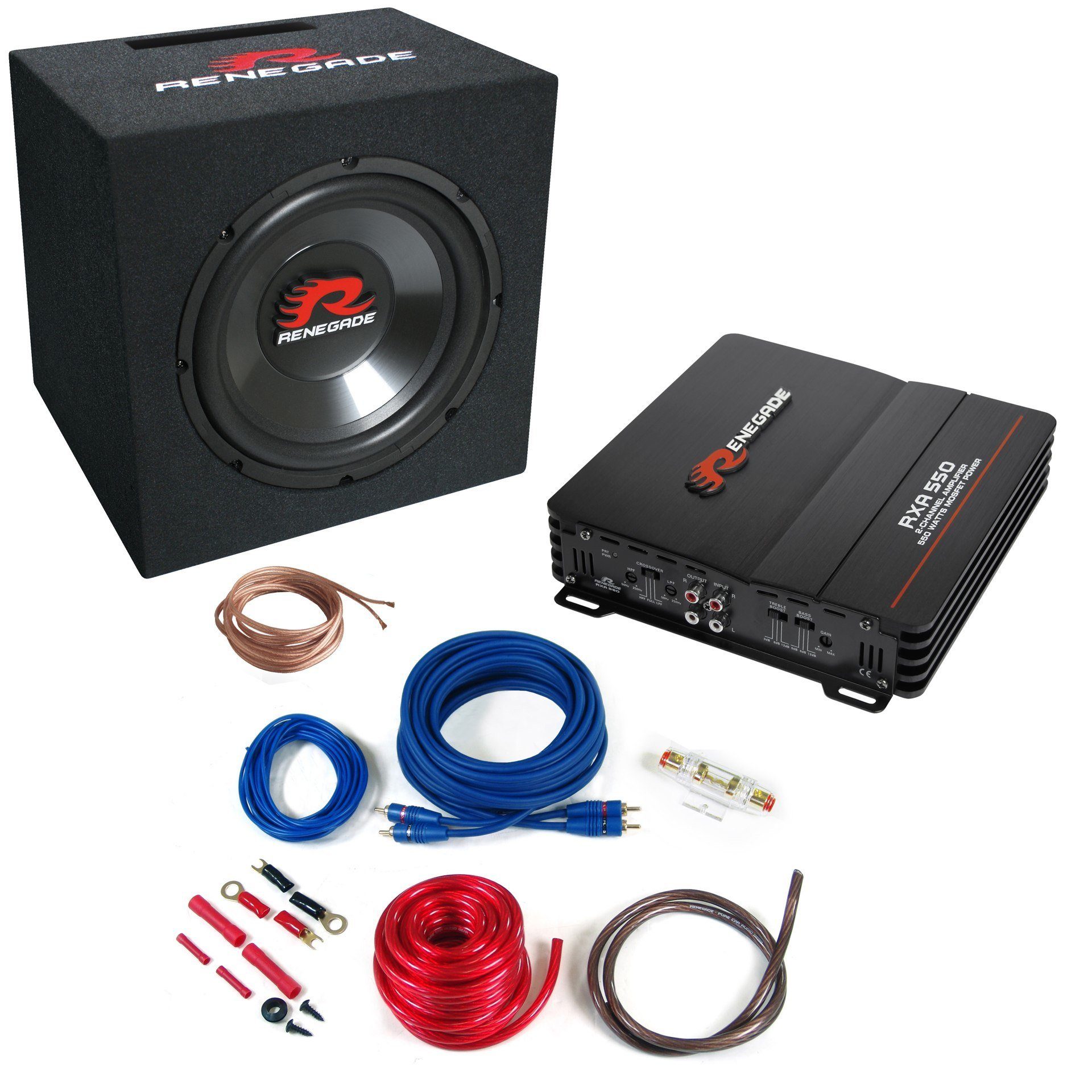 Renegade RBK550XL Basspaket Verstärker