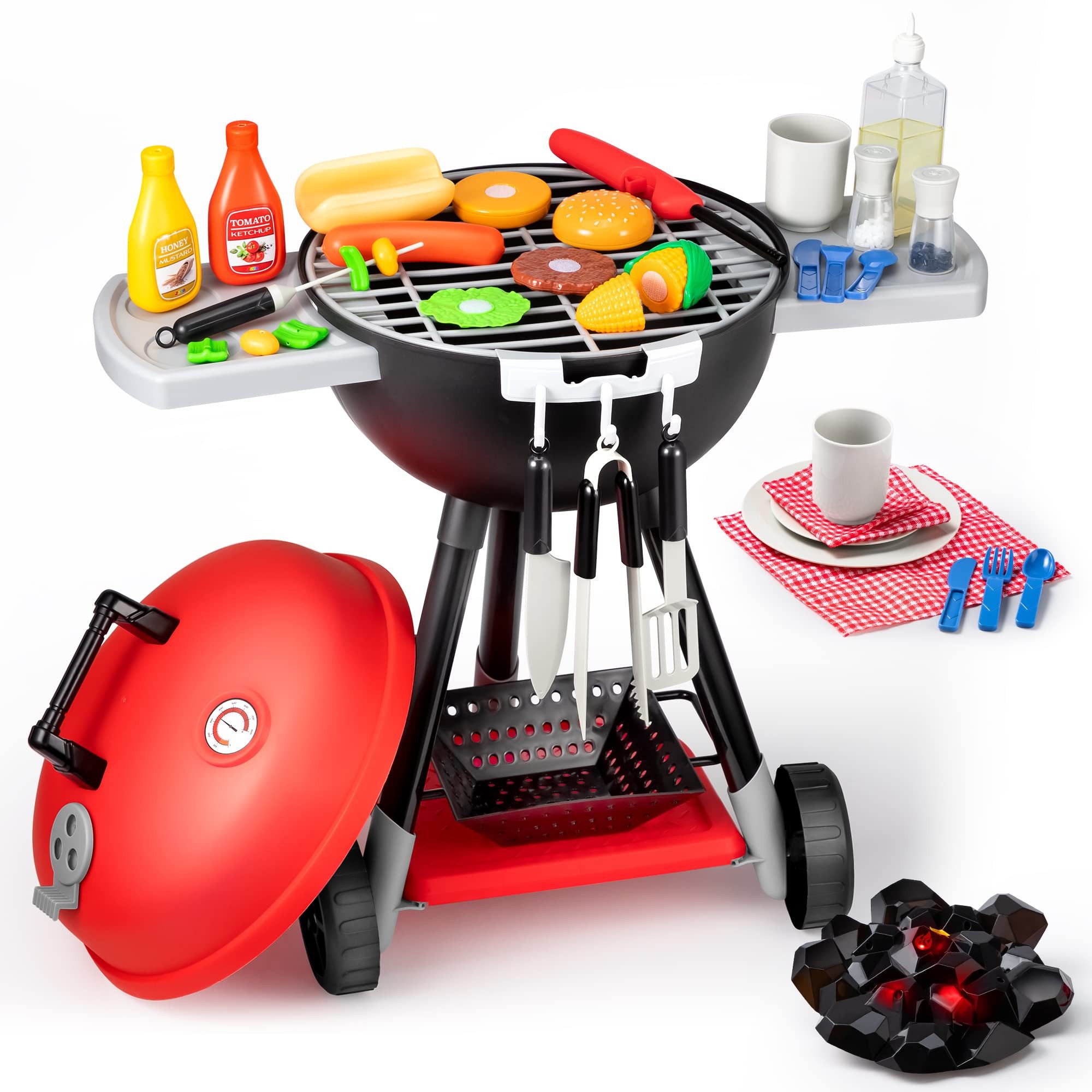 JOYIN Kinder-Grill 34 PCS Grill Spielzeug