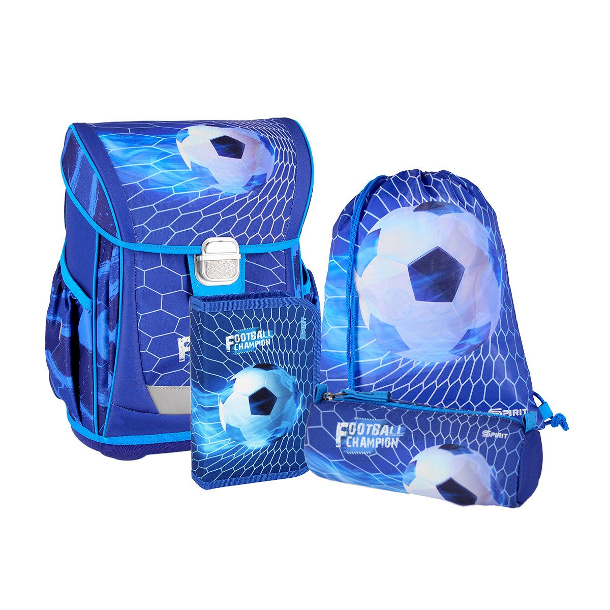 Spirit Schulranzen Schulranzen-Set ' FOOTBALL CHAMPION'
