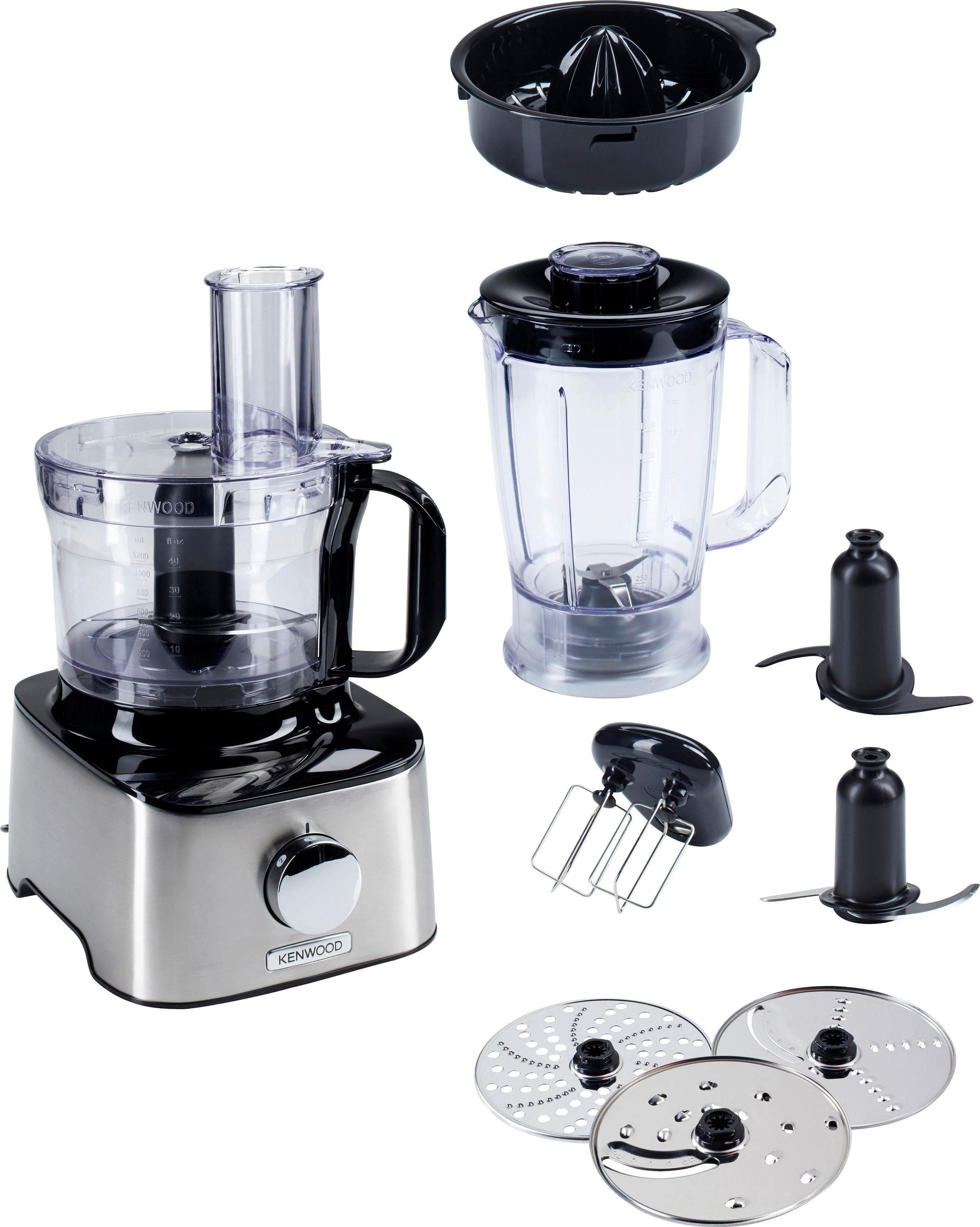 KENWOOD Kompakt-Küchenmaschine Multipro Compact FDM301SS, 800