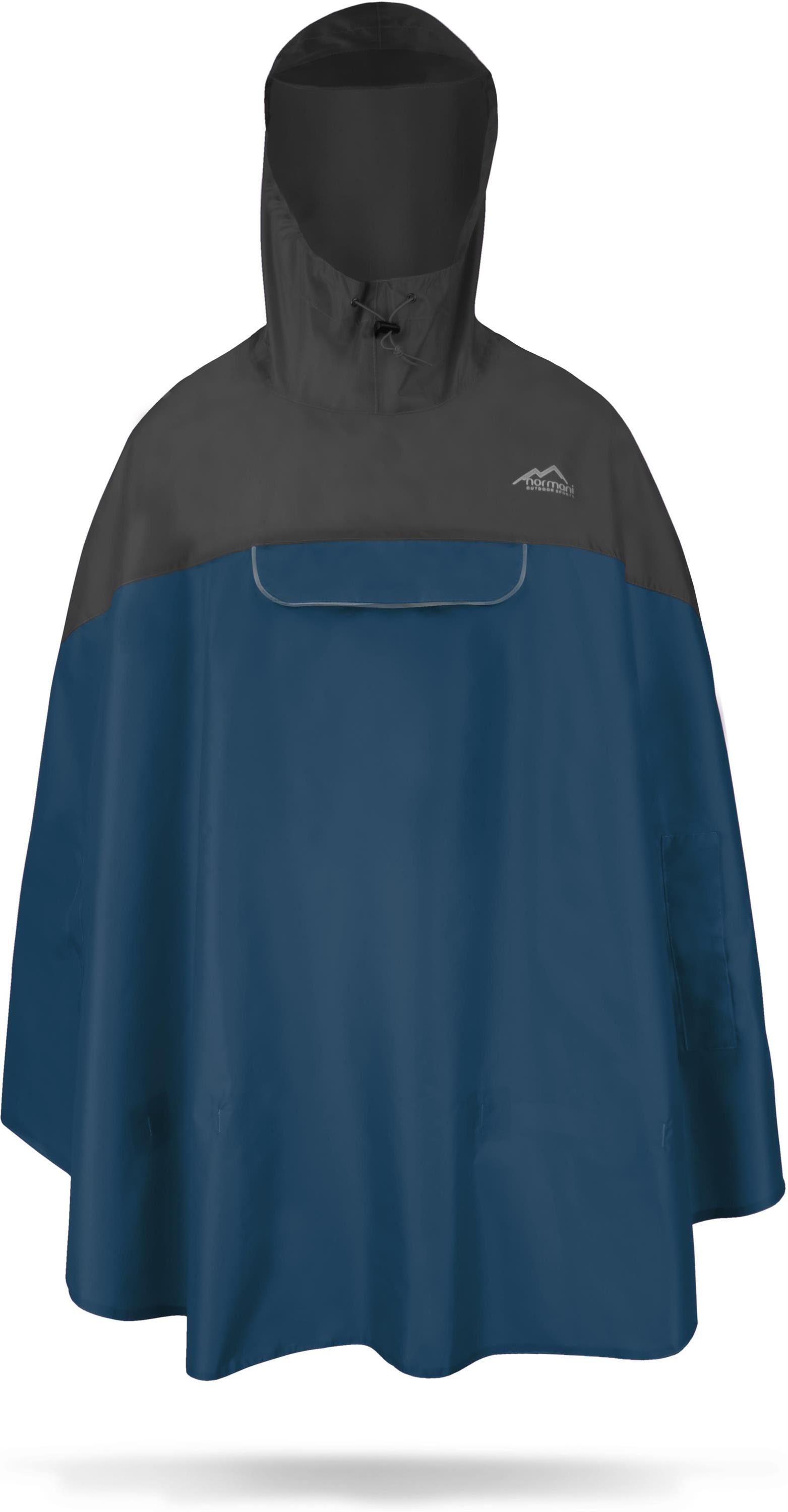 normani Regenponcho Regenponcho Cherrapunji Fahrradponcho mit