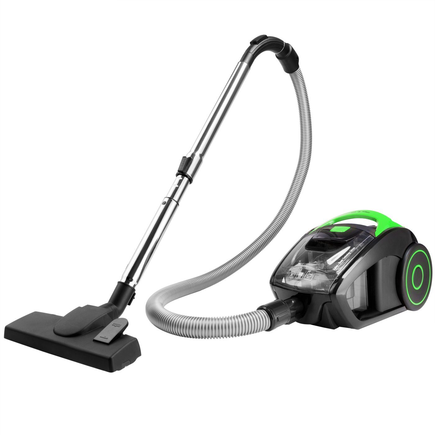 Deuba Bodenstaubsauger Beutellos, 900 W, ohne