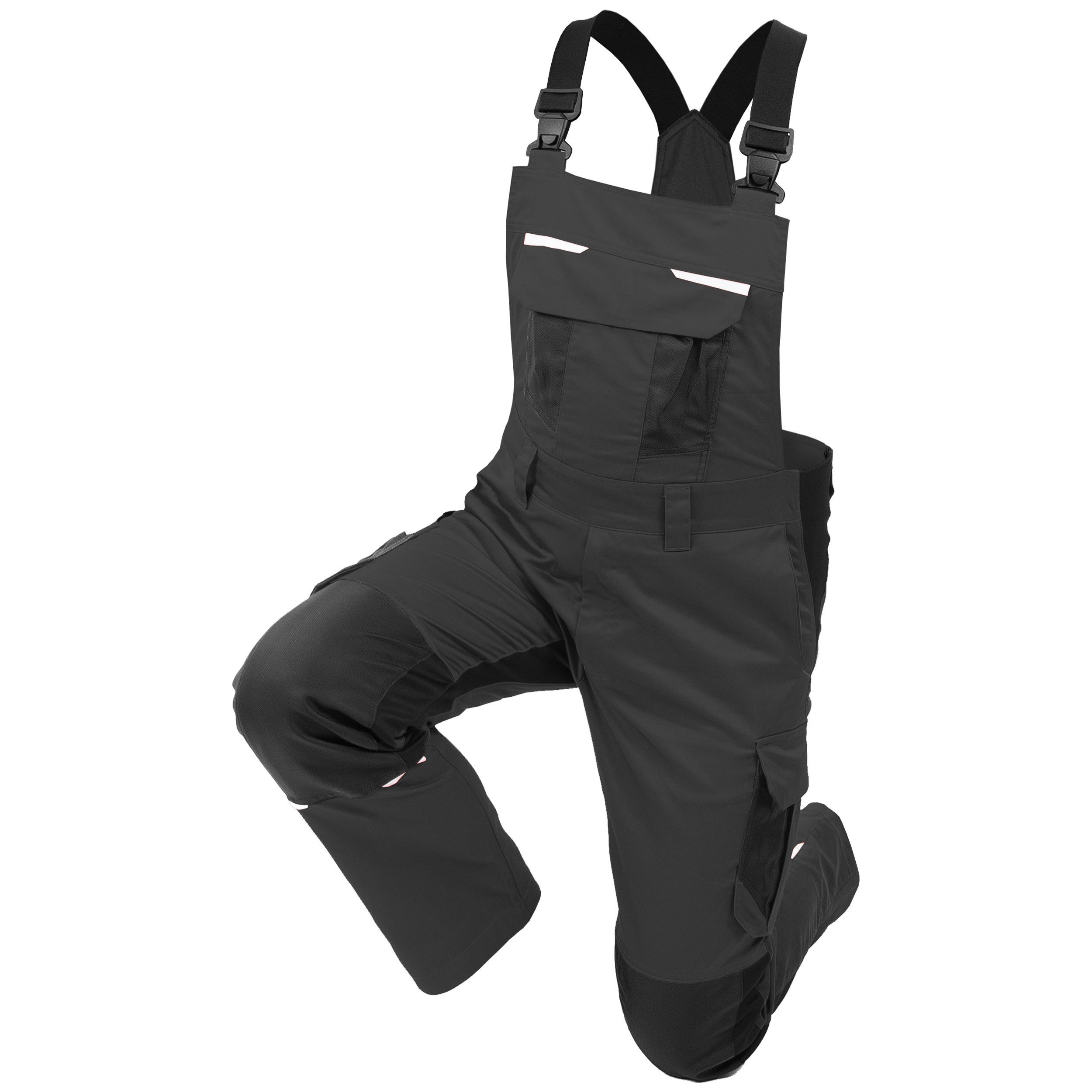 Qualitex Workwear Arbeitslatzhose Latzhose 'iND' phantom,