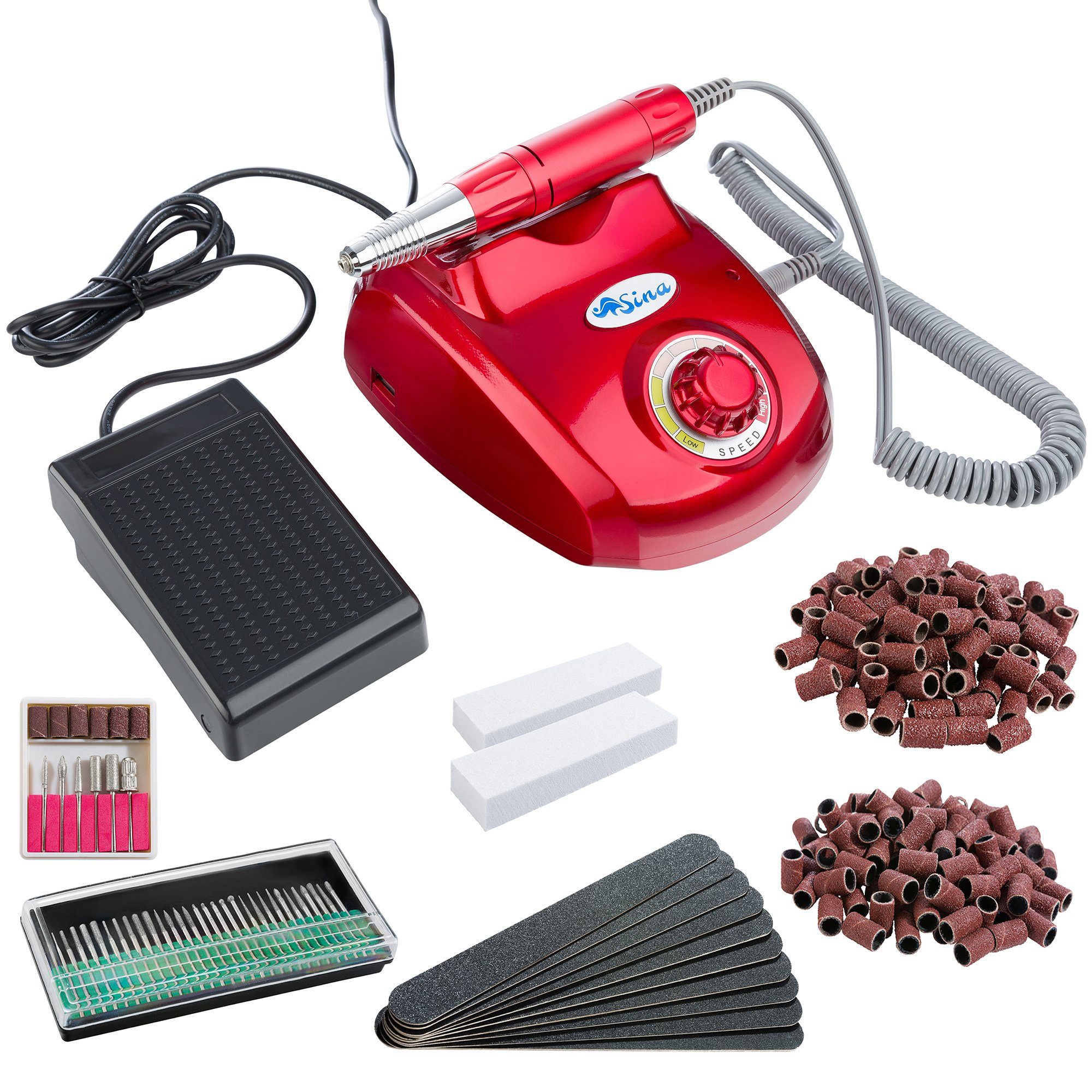 Sina Beauty-Multigerät mit Fußpedal, inkl. 6