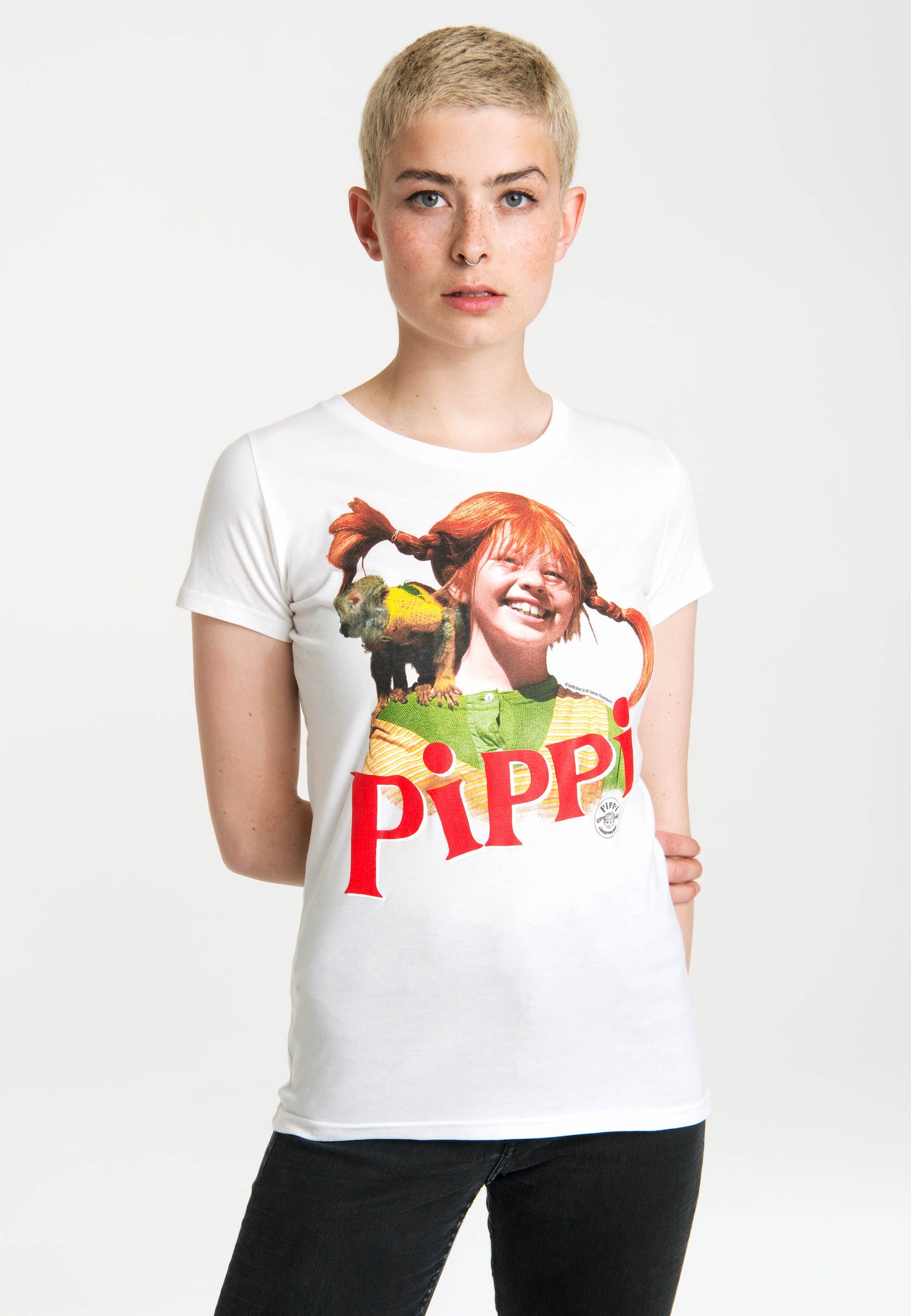 LOGOSHIRT T-Shirt Pippi Langstrumpf Herr Nilsson