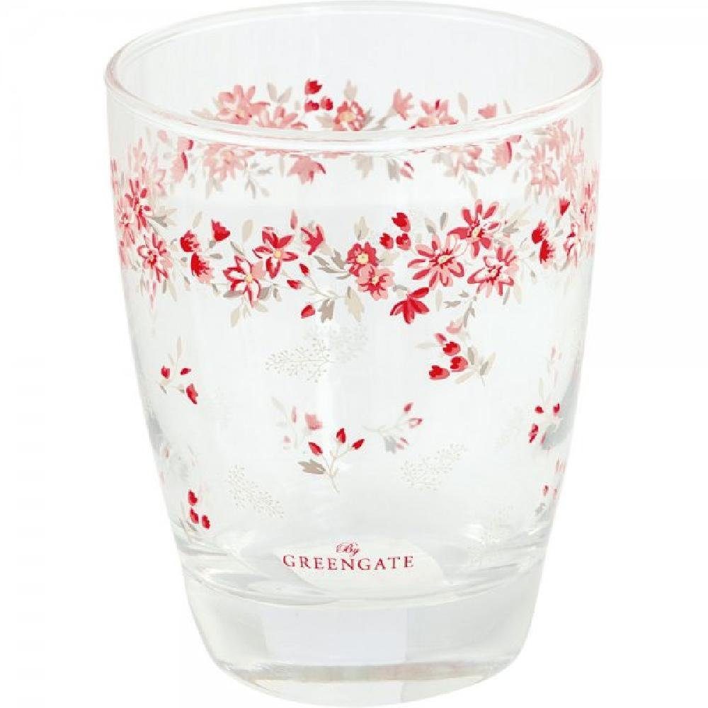 Greengate Leerglas Wasserglas Emberly White (300ml)