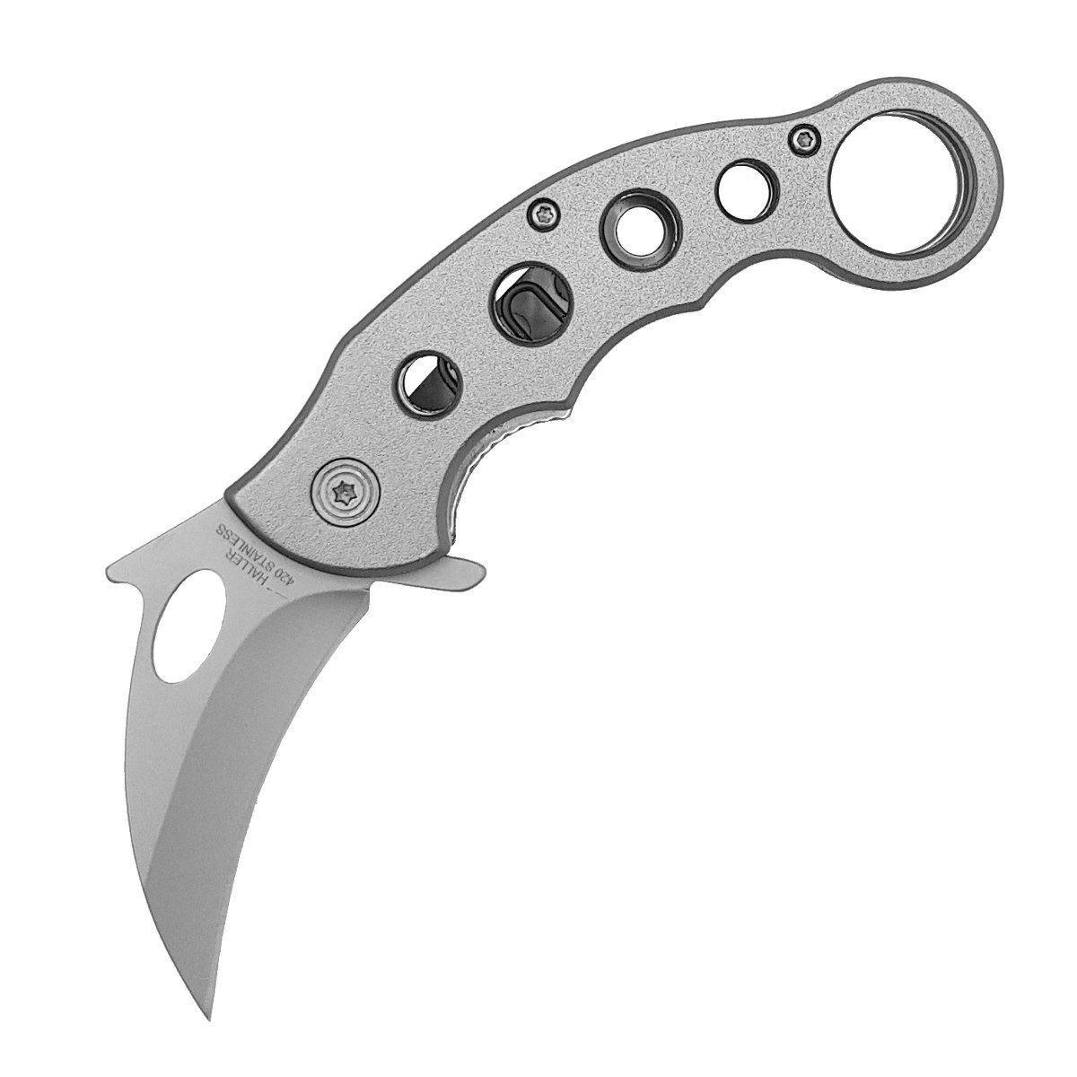 Haller Messer Taschenmesser Karambit klein mit