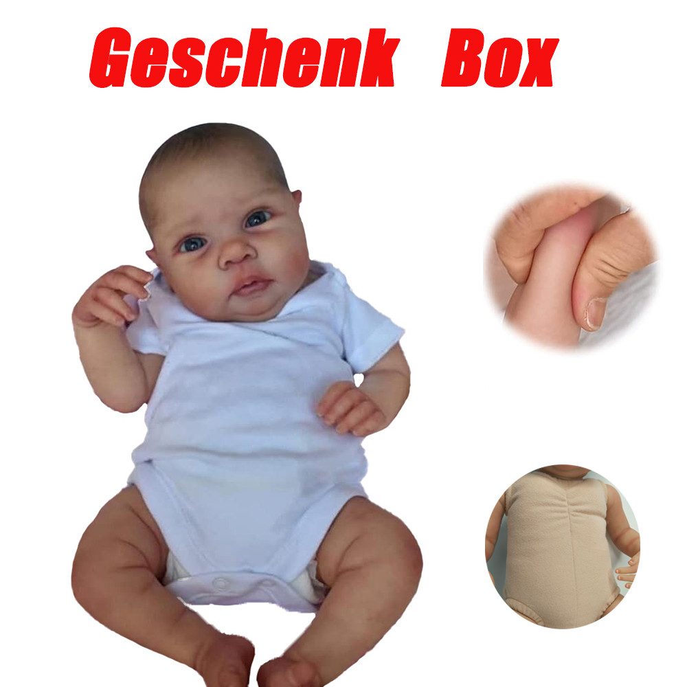 MC Star Babypuppe Reborn-Puppen, 19 Zoll,