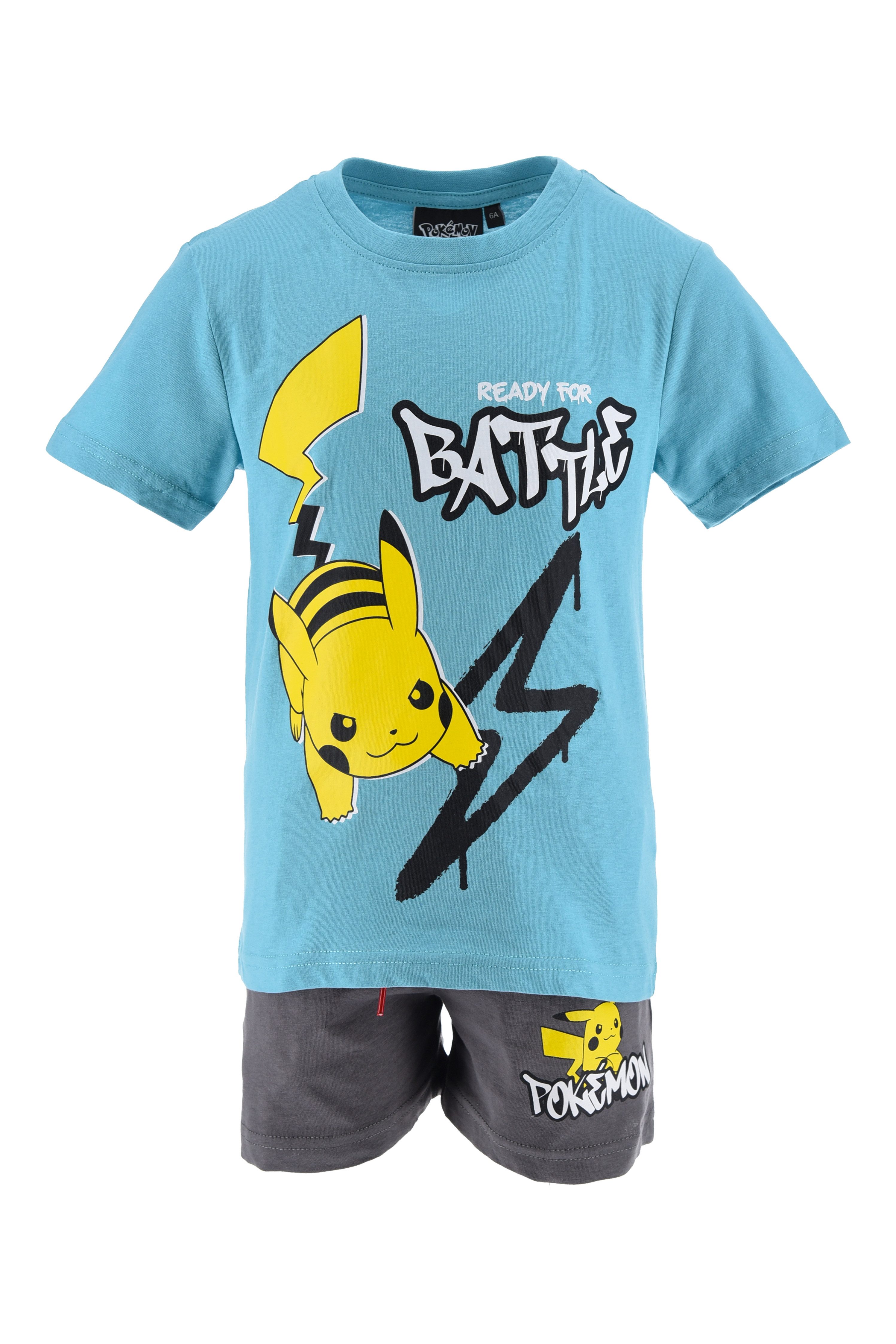 POKÉMON Print-Shirt Pokemon Pikachu Kinder Sommerset