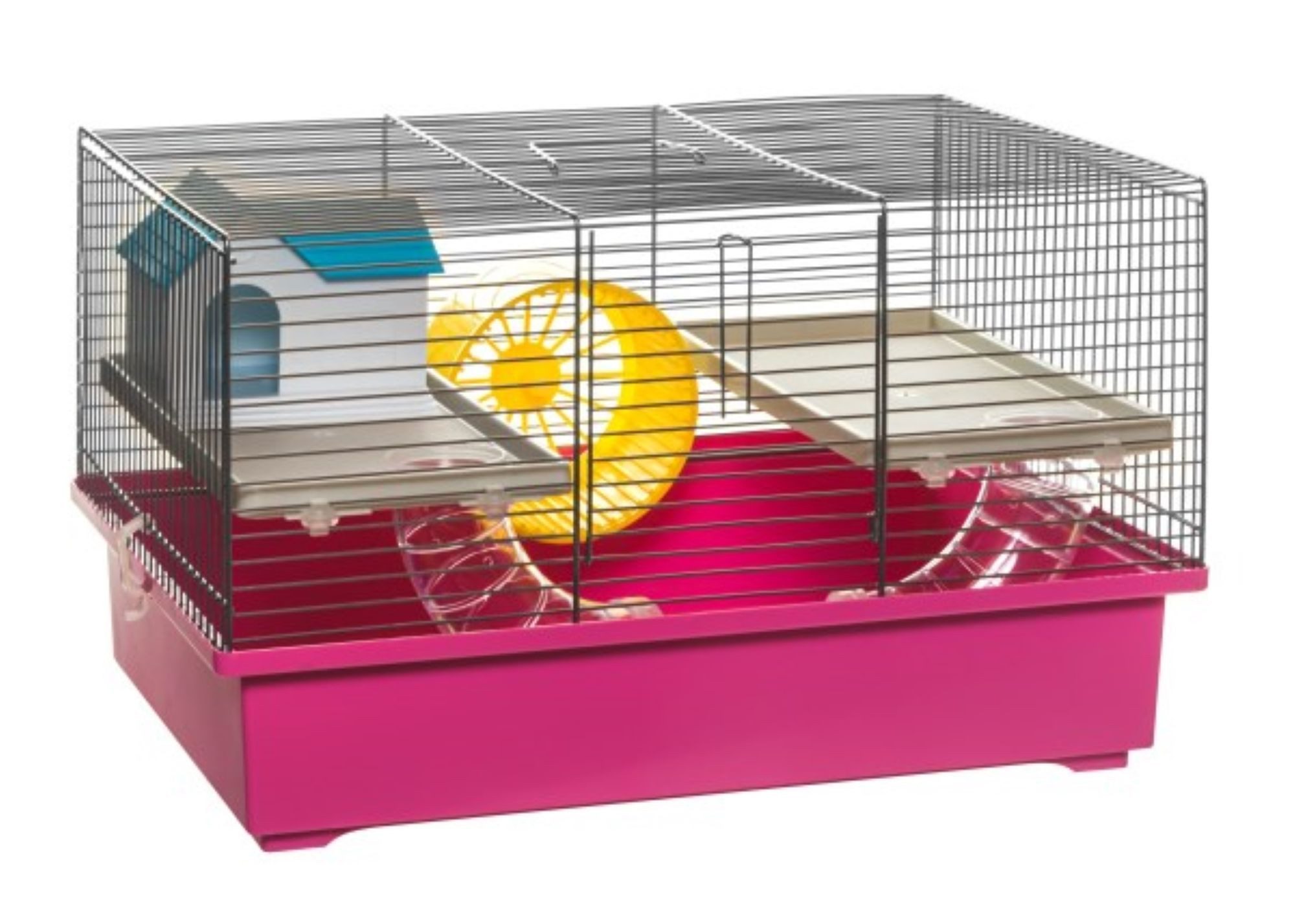 KK Kleintierkäfig Mäusekäfig Hamsterkäfig Nagerkäfig 49x32,5x29cm