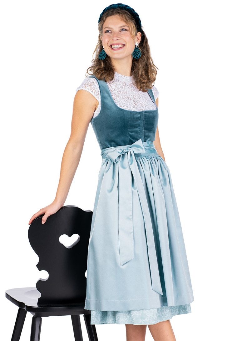 Hammerschmid Dirndl Samt Dirndl 2tlg. -
