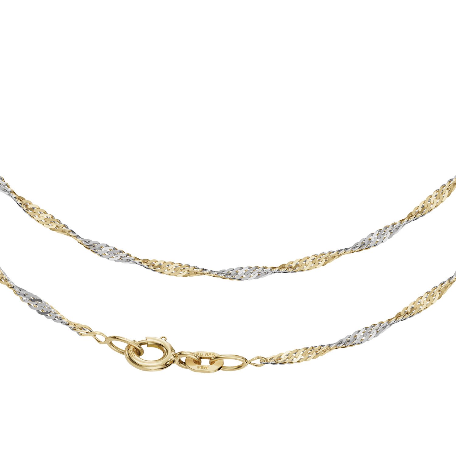 Joyes Boutique Goldkette JB Collier Singapurkette