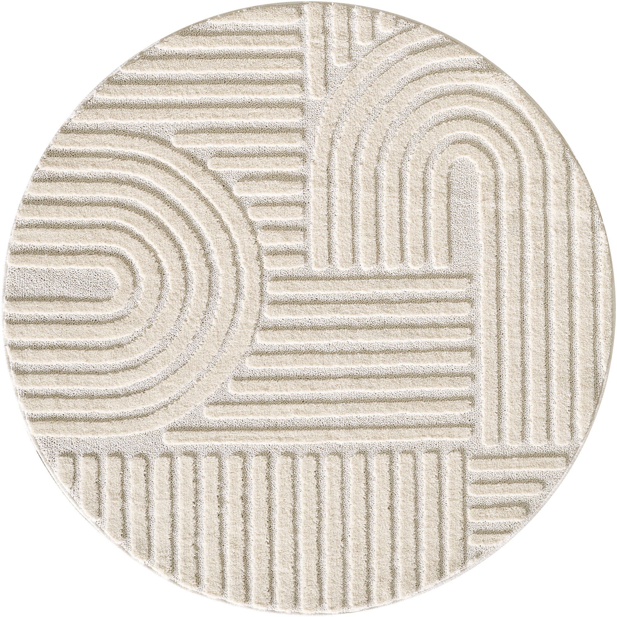 Ayyildiz Teppiche Teppich ART 1121, rund,
