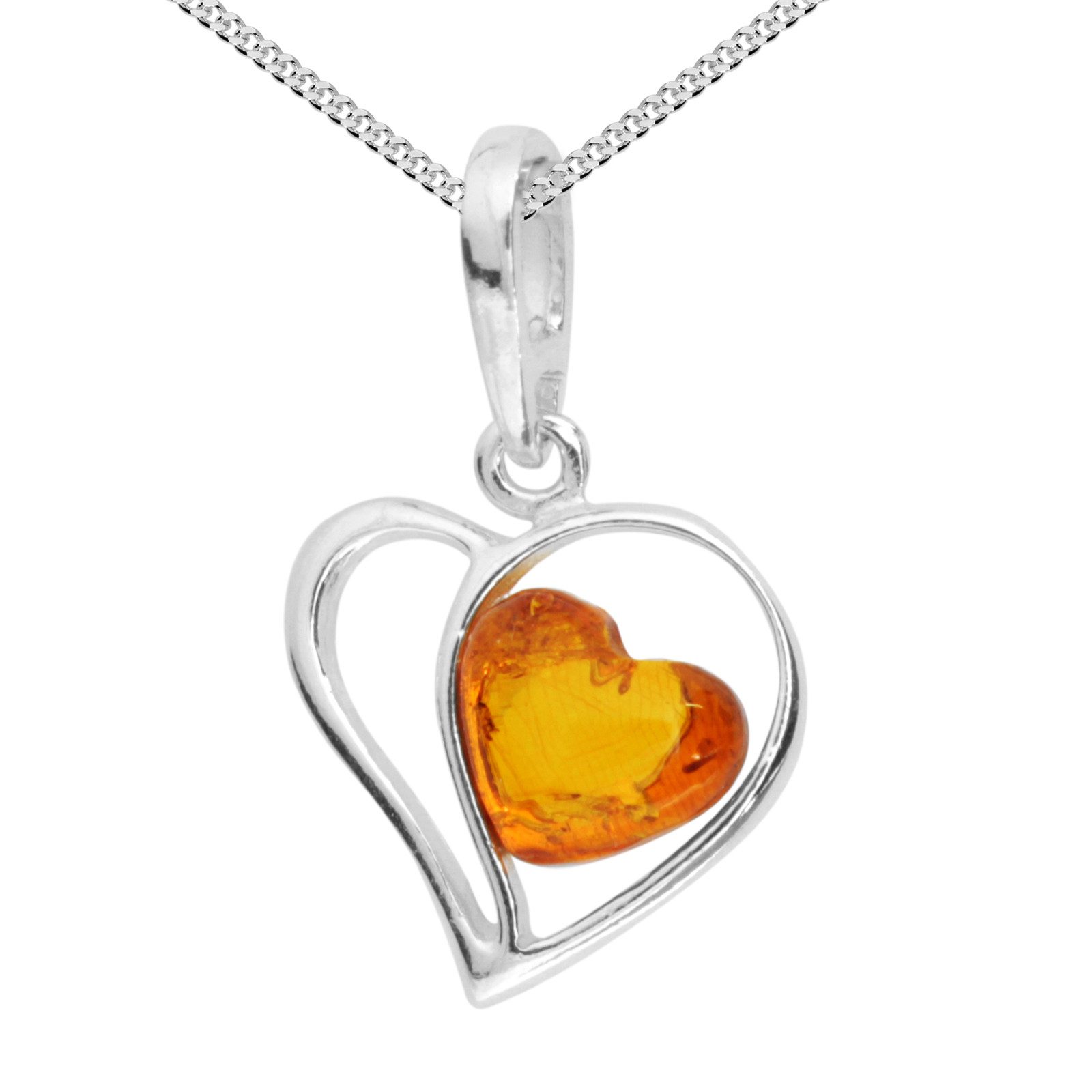 OSTSEE-SCHMUCK Kette mit Anhänger Ostsee-Schmuck Kette