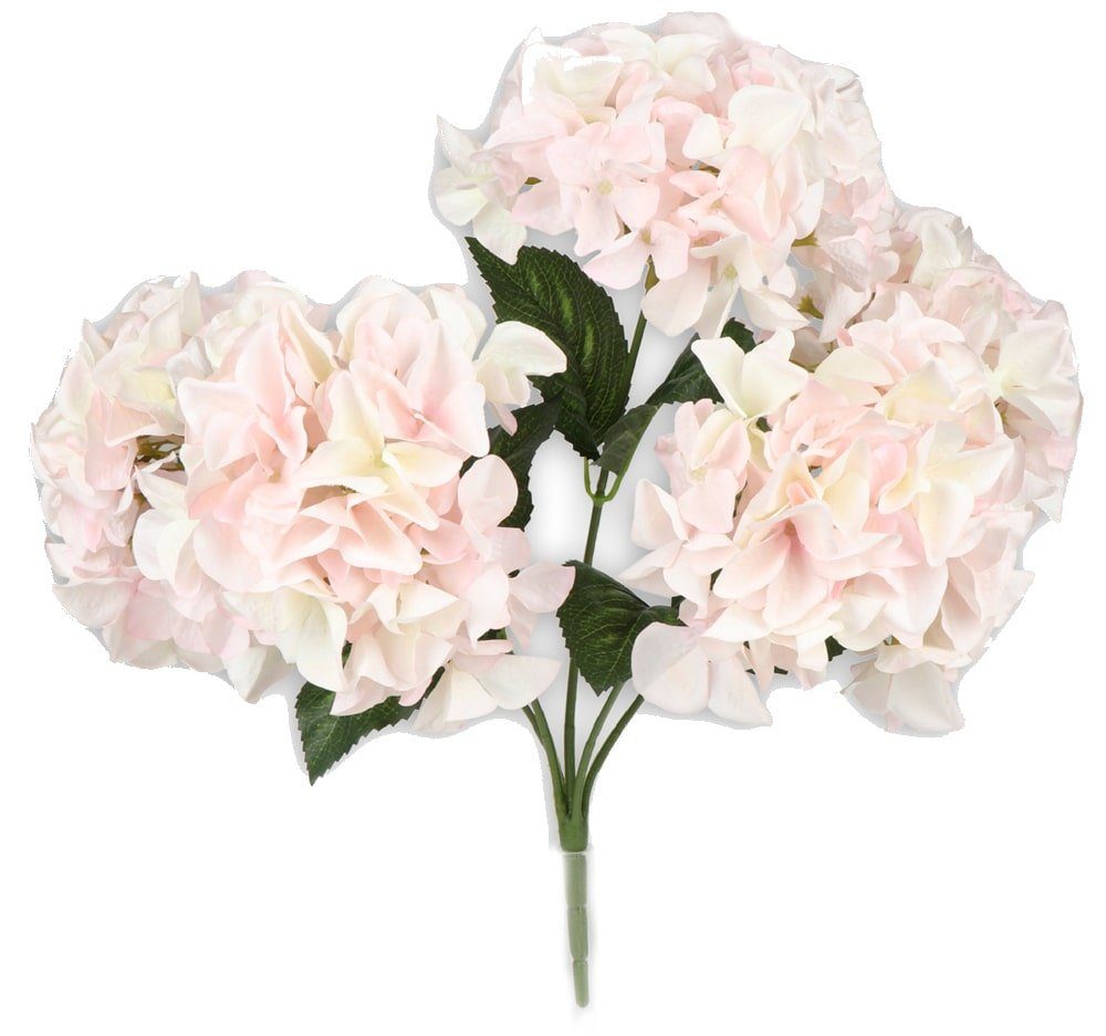 Kunstblume Hortensien Kunstblumen 1 Bund 5