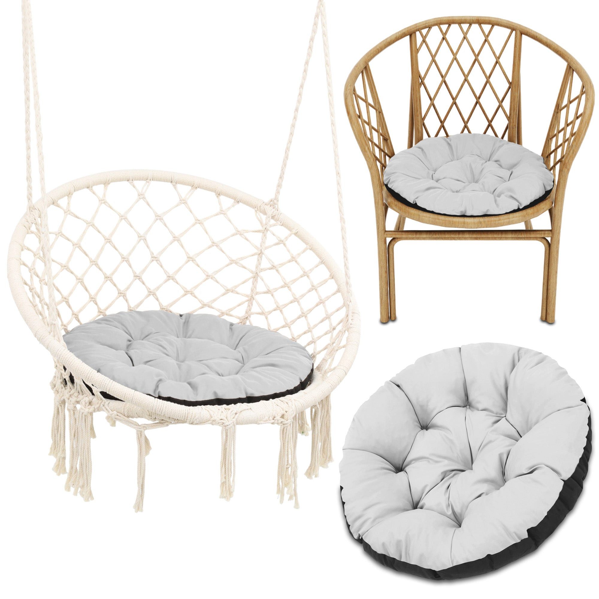 Amazinggirl Palettenkissen Hängesessel Kissen 60 cm