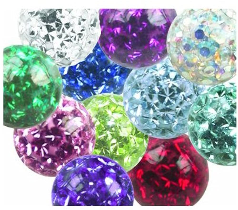 Karisma Piercing-Set Hochwertige Schraubkugel Piercing- mit
