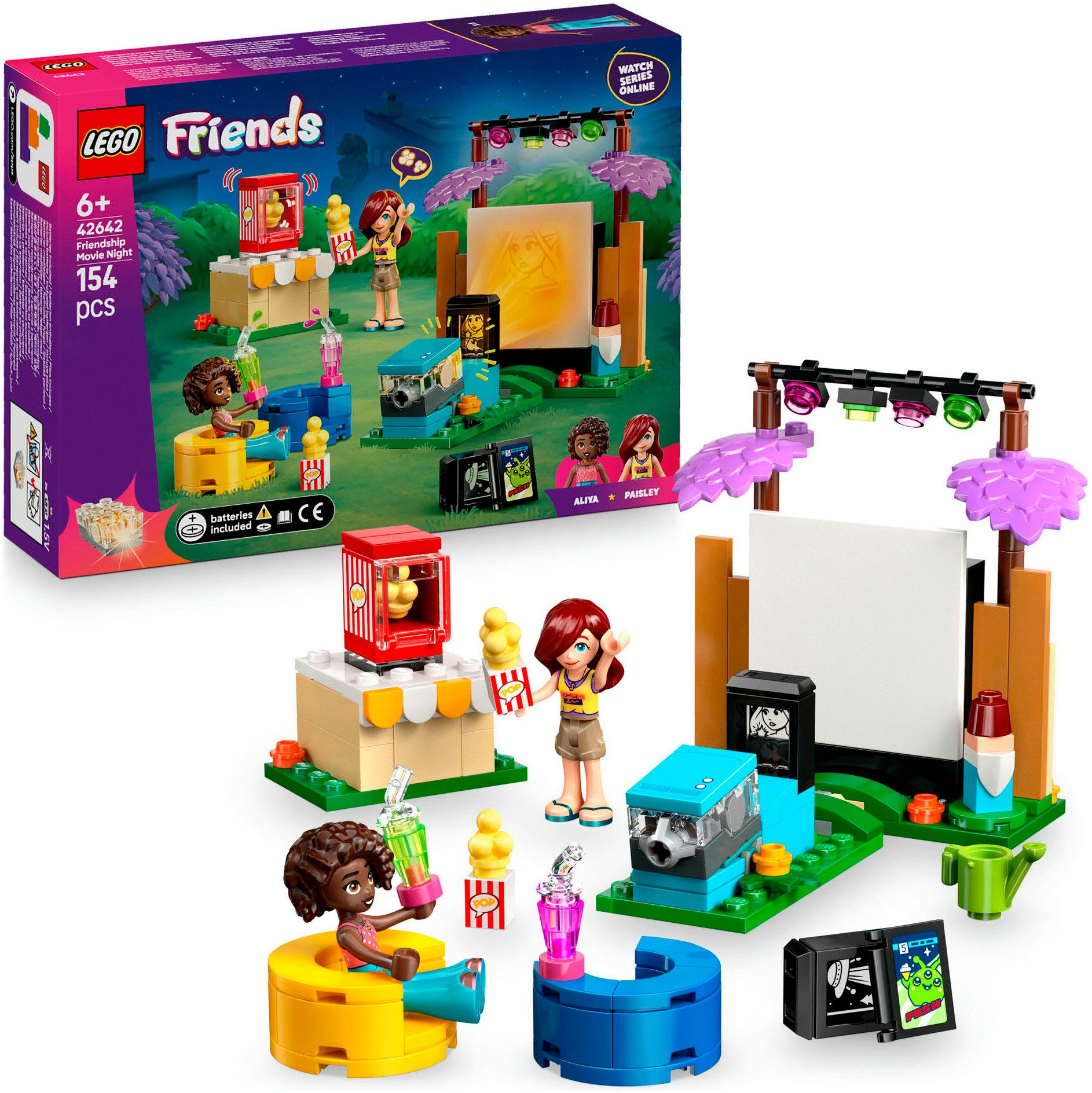 LEGO® Filmabend mit Freunden (42642), LEGO