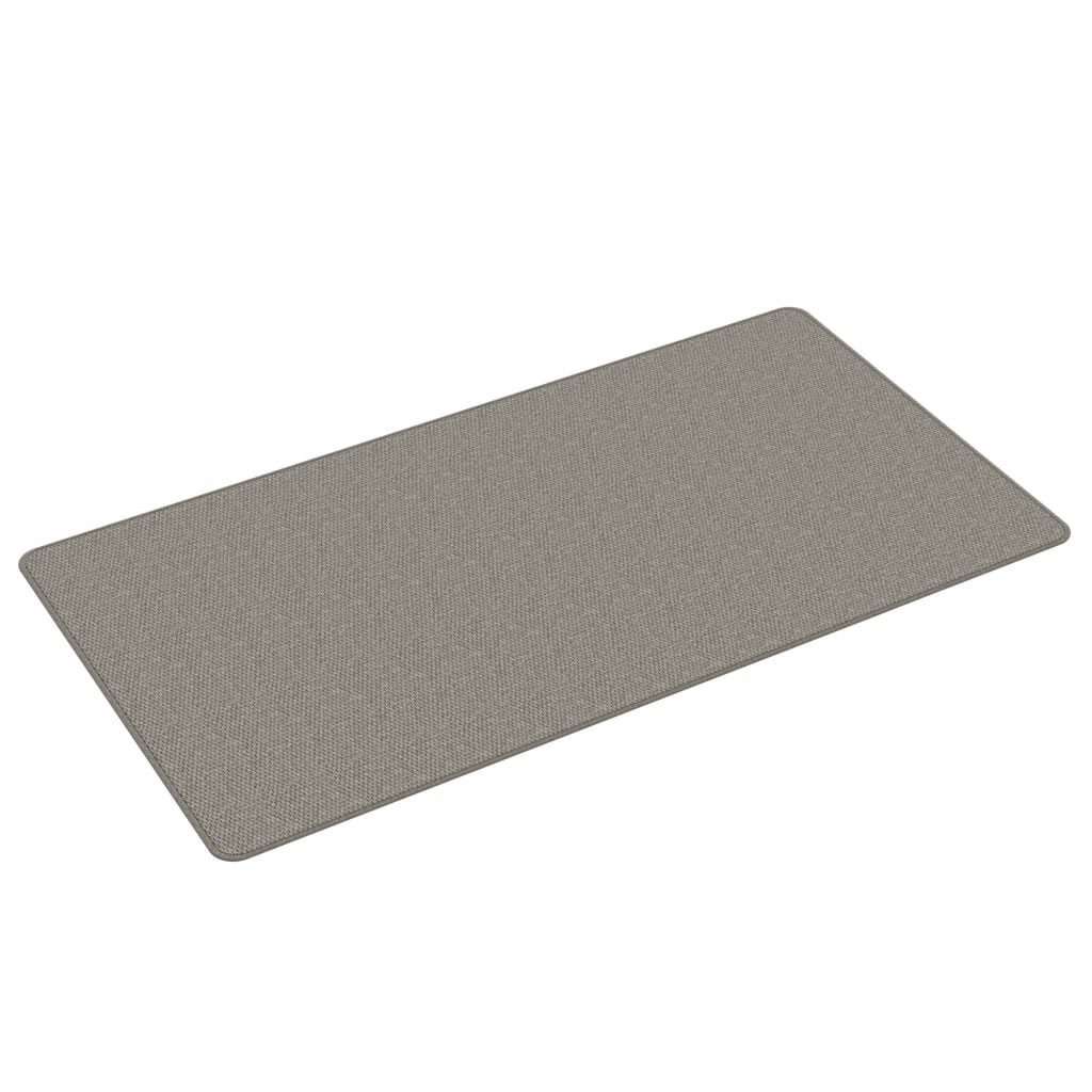 vidaXL Teppich Teppichläufer Sisal-Optik Silbern 80x150