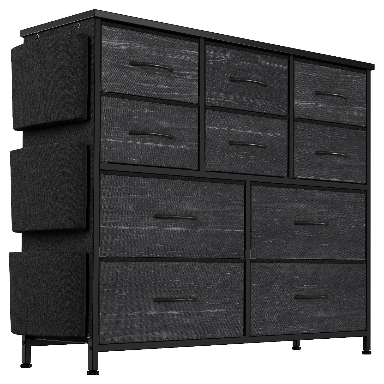 GarveeMore Kommode Kommode Schrank mit 10