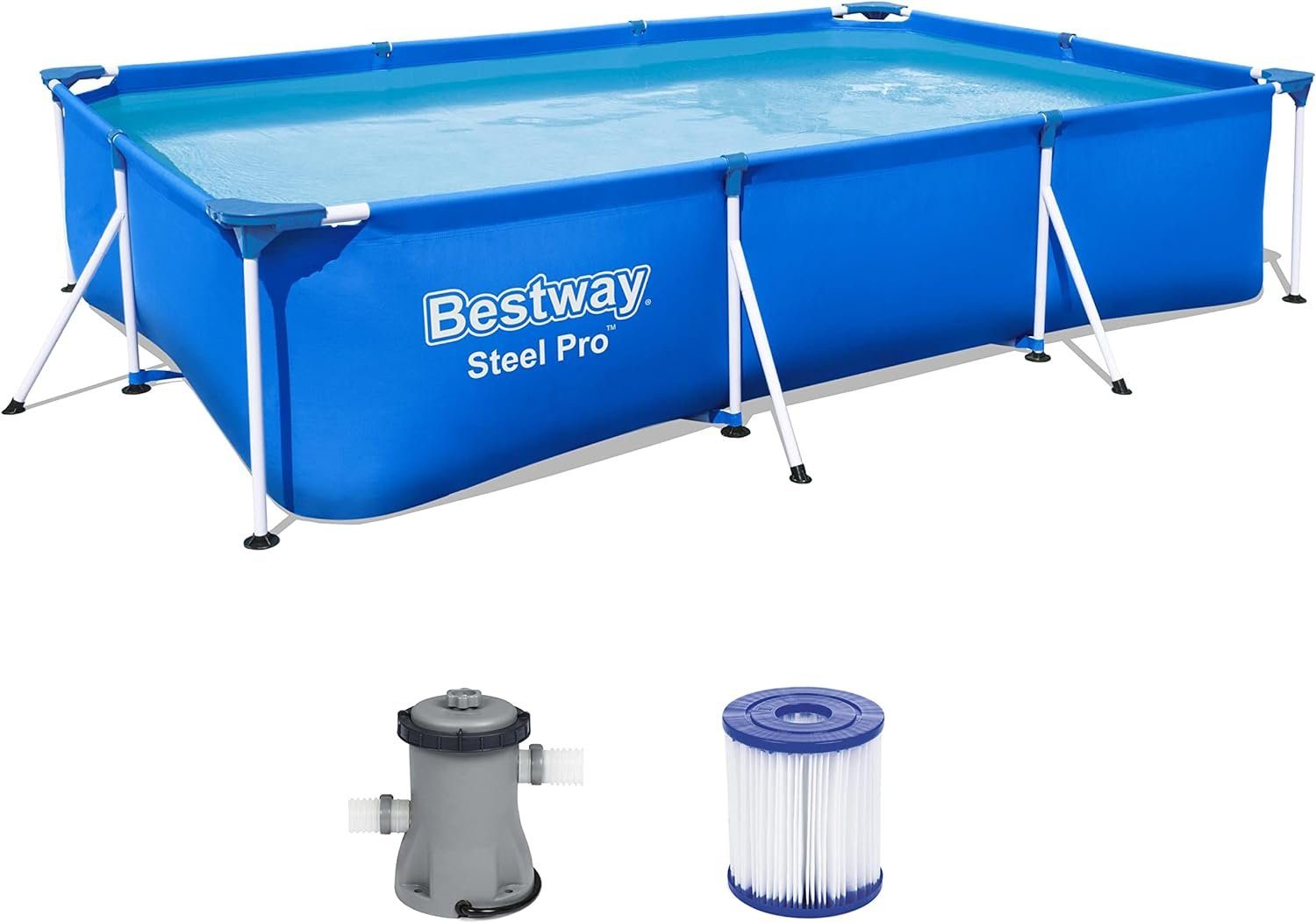 Bestway Pool Steel Pro Frame Pool-Set